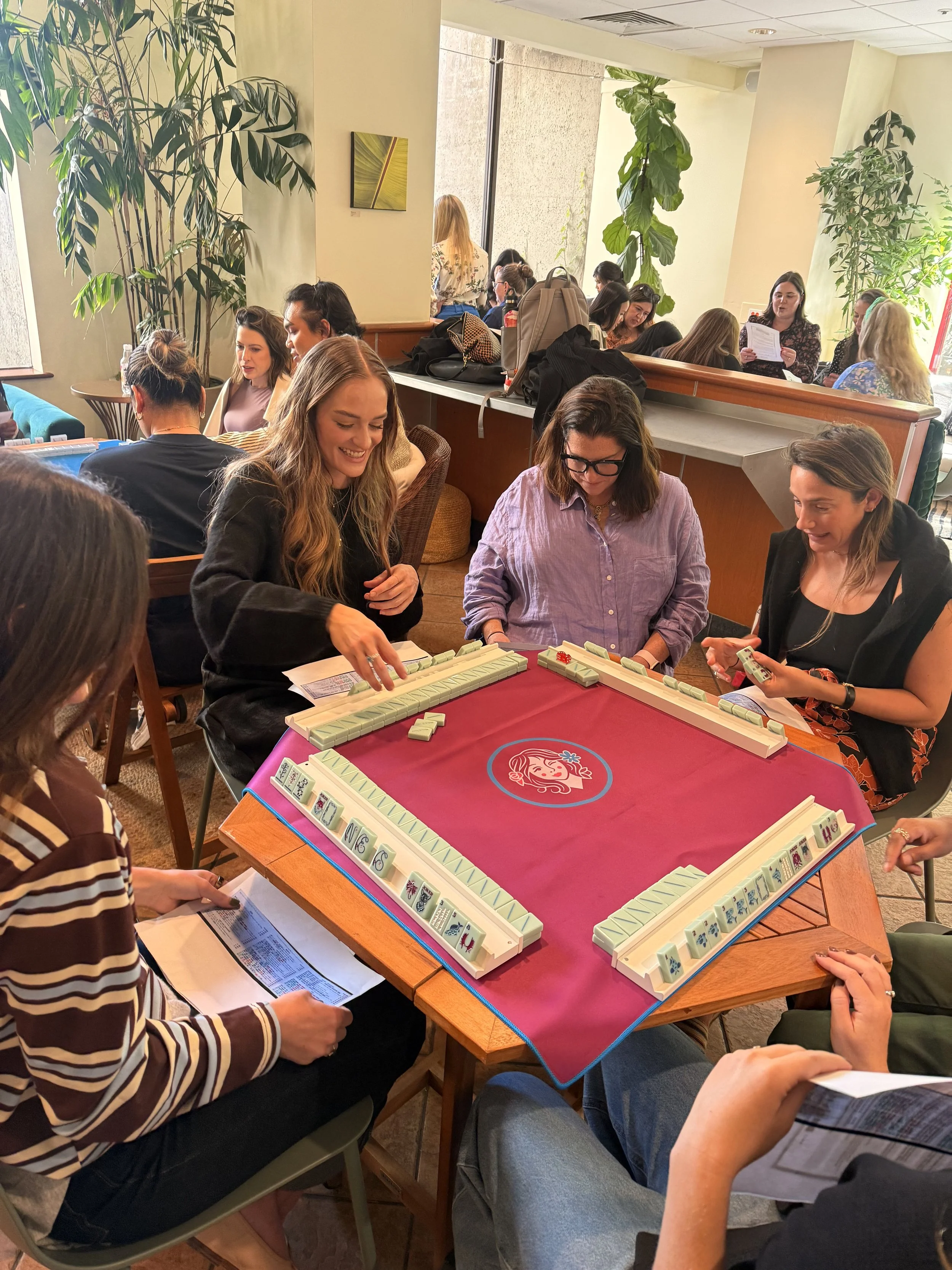 Sephora Employee Mahjong Event Taught by Bay Area Mahjong