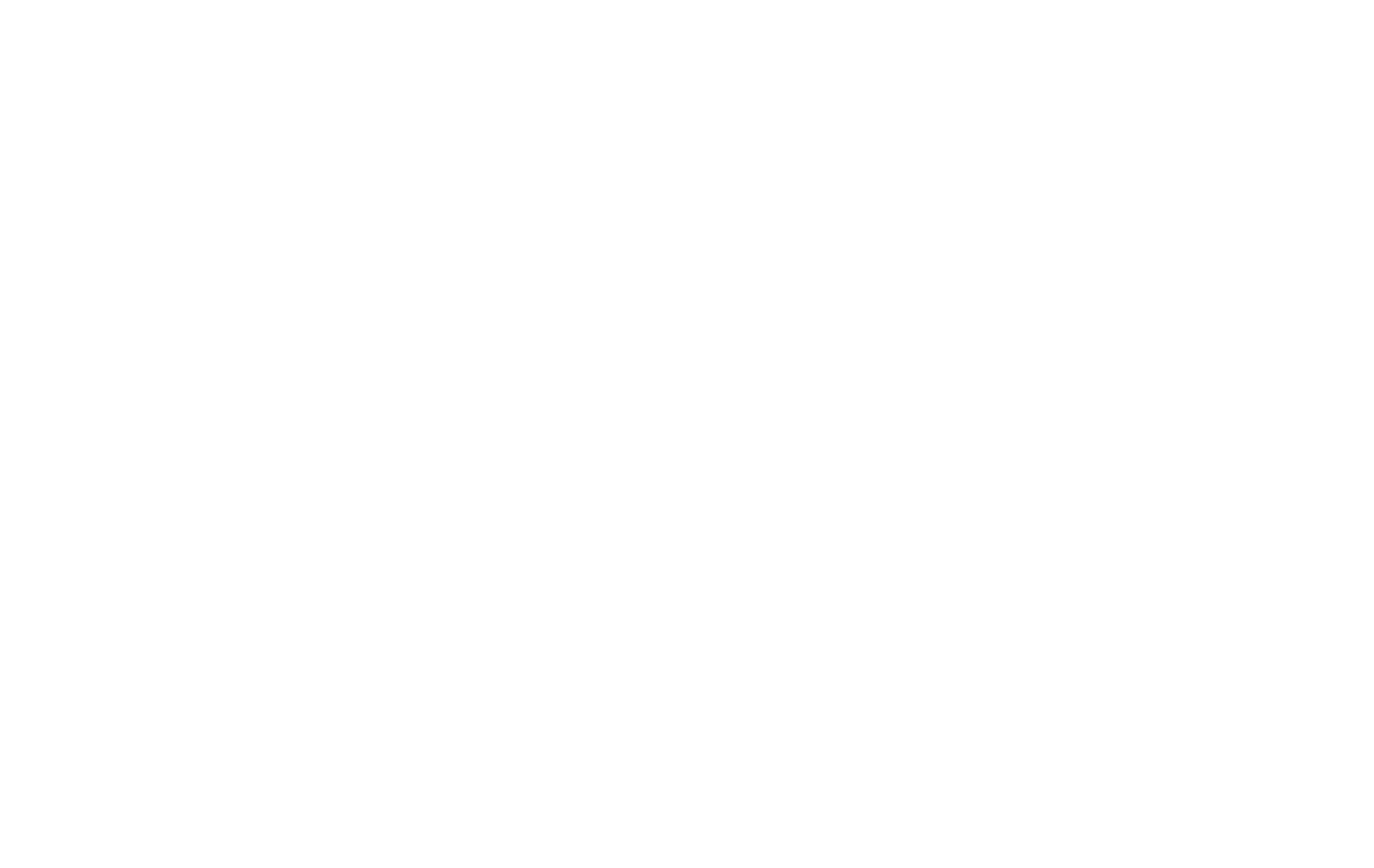 A black and white abstract graphic design featuring curved lines and shapes.