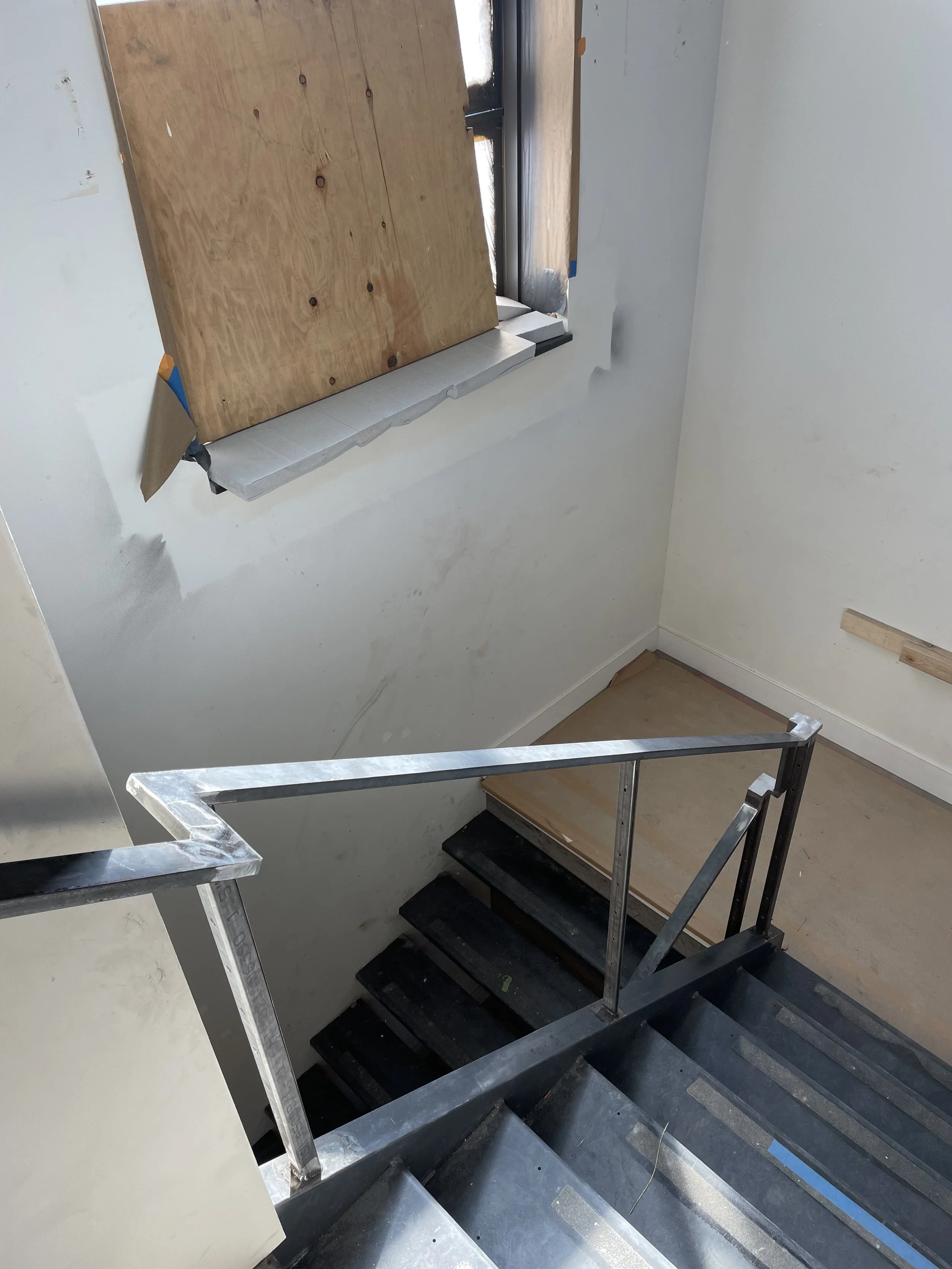 bent handrail