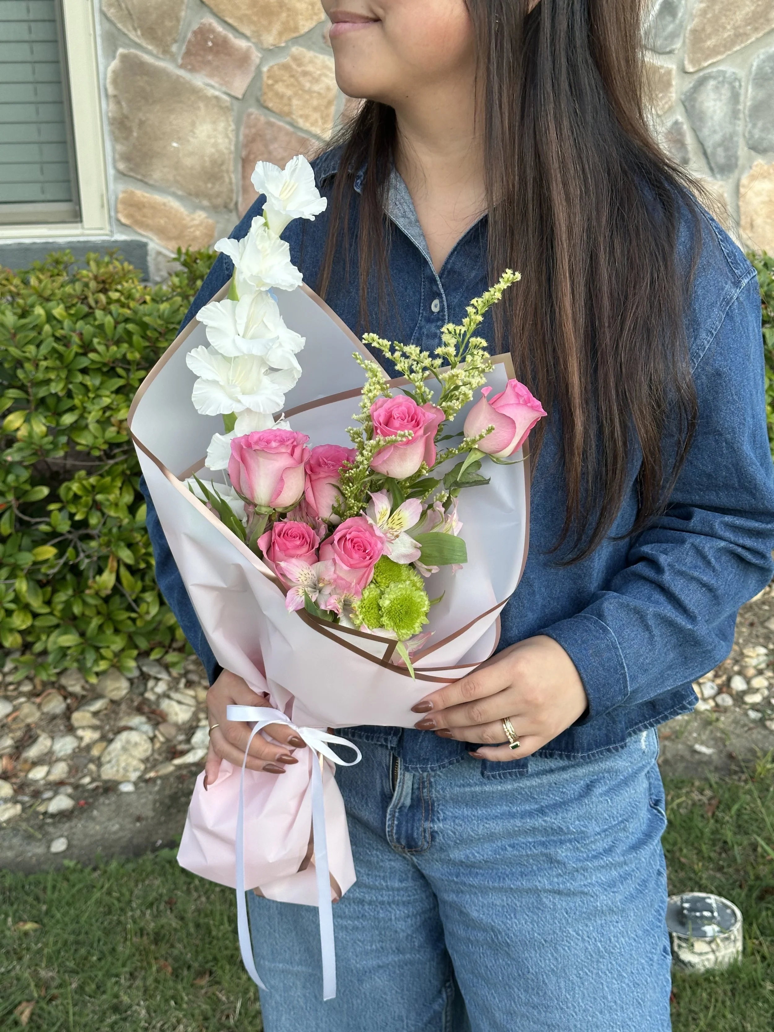 Wrapped Gift Bouquet