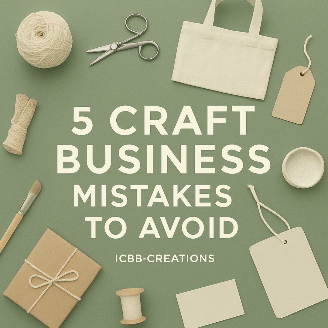 5 Mistakes Many Craft Businesses Make (And How to Avoid Them)