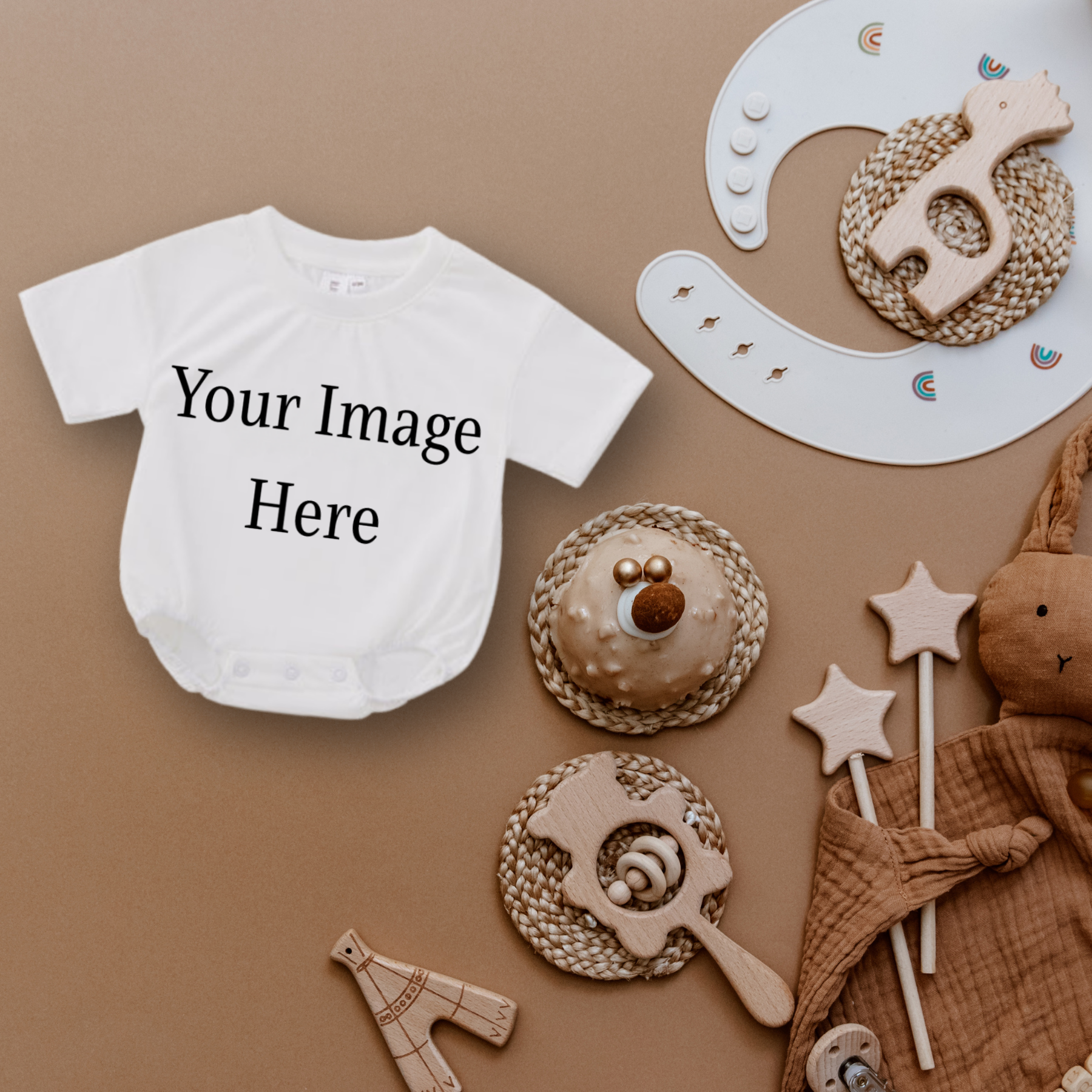 Baggy Bubble Romper-Short Sleeve-Toddler