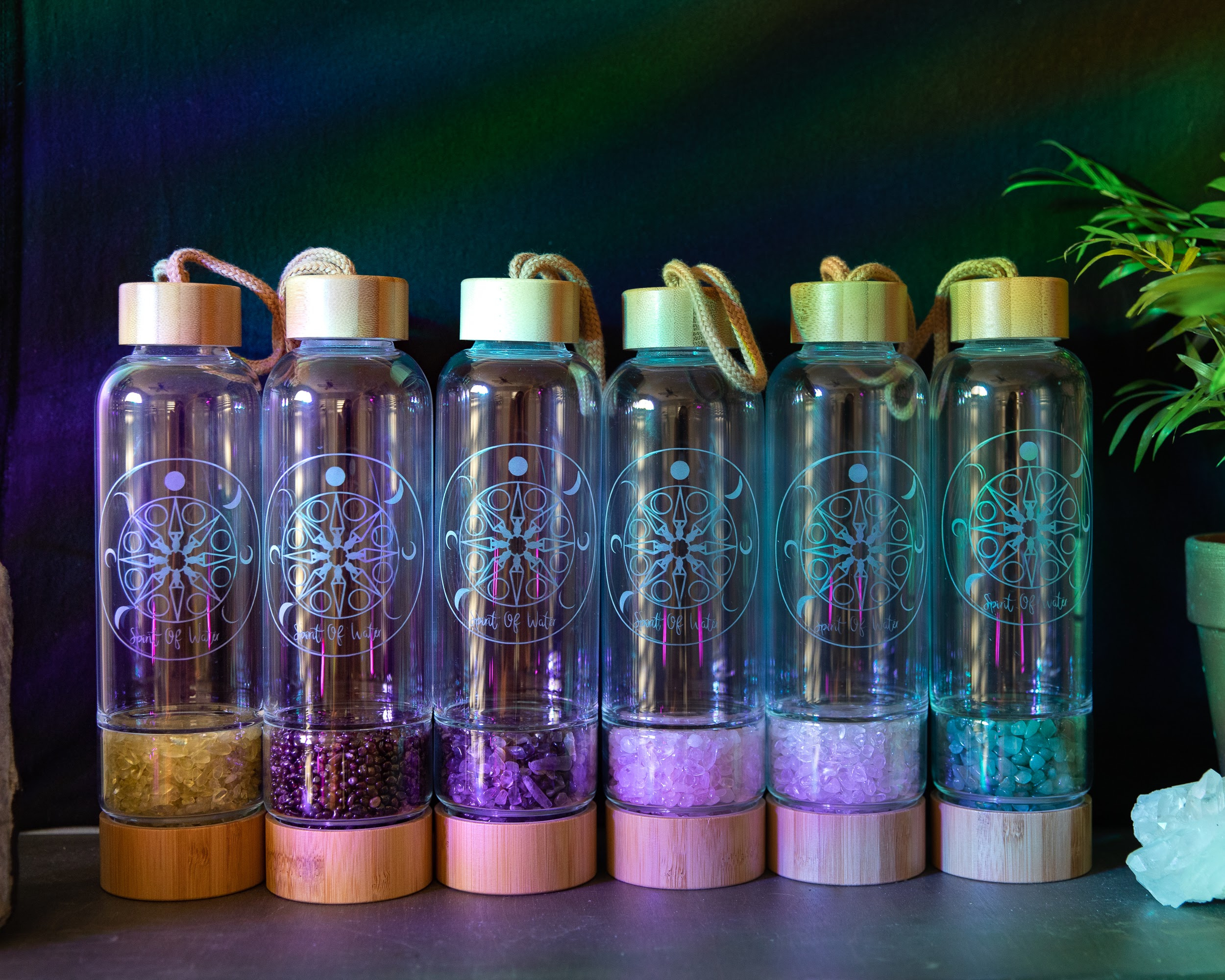 Chakra Crystal Collection - Spirit of Water Bottle