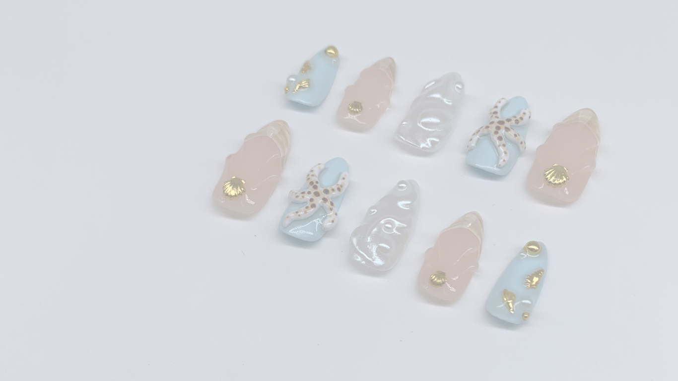 Long almond amélie set, 