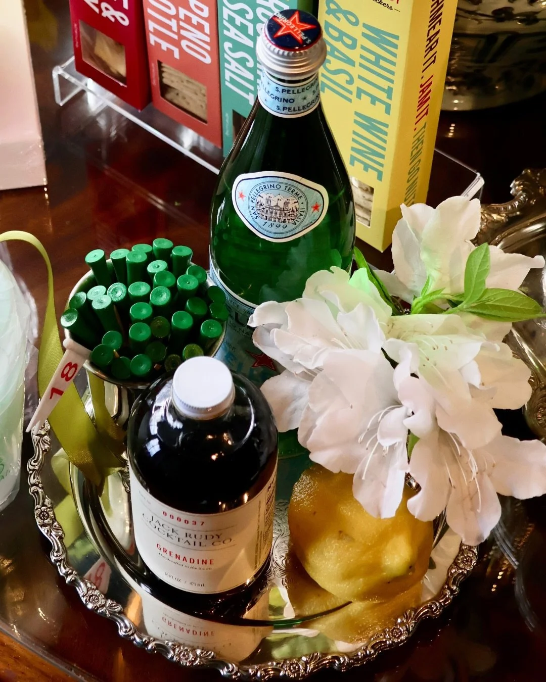 The unofficial rule of @themasters entertaining: serve an Azalea. ⛳🌸

Mix 1&frac14; oz vodka, 5 oz lemonade, and &frac12; oz grenadine over ice, then garnish with a cherry and orange slice for the signature sip of the Tournament!

Stop by The Bottle