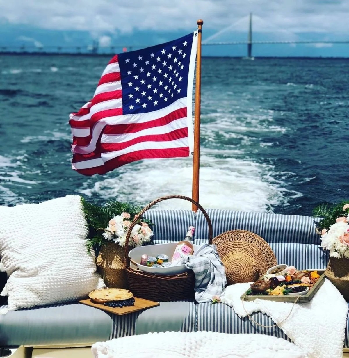 If your Memorial Day plans are looking less &ldquo;boat day&rdquo; and more &ldquo;porch pour,&rdquo; we&rsquo;ve got you. 🇺🇸☔️

The Bottle Shop is stocked with everything you need to make home feel like the place to be. Open today noon&mdash;7!