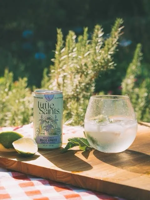 Hello Hugo! Elderflower and cooling mint come together in the newest drop from @littlesaintsco! 🪴

A modern take on the beloved elderflower spritz&mdash;think crisp, floral, and perfectly bubbly, with zero grams of sugar and all the flavor of your f