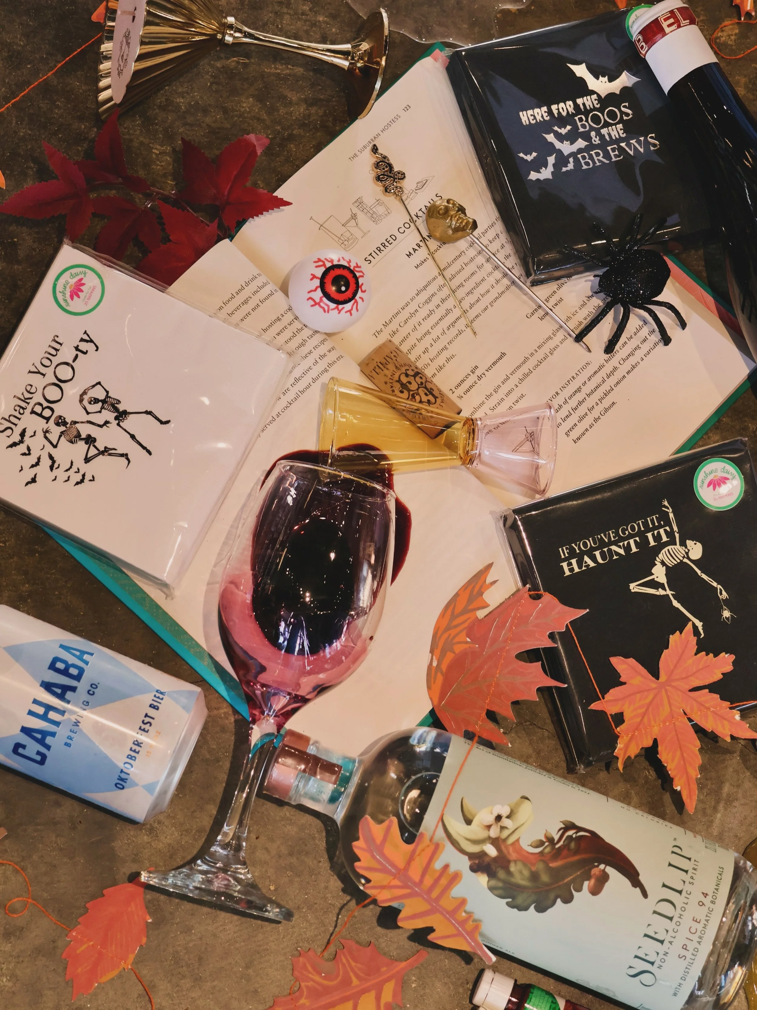 Come over. Make yourself at home. But please, don&rsquo;t make a mess. 🍷🍸

Just kidding. 👀 A little spilled wine is the sign of a good time. And around here, we prefer our spills to be intentional. 😉

Fall entertaining essentials, spooky little d