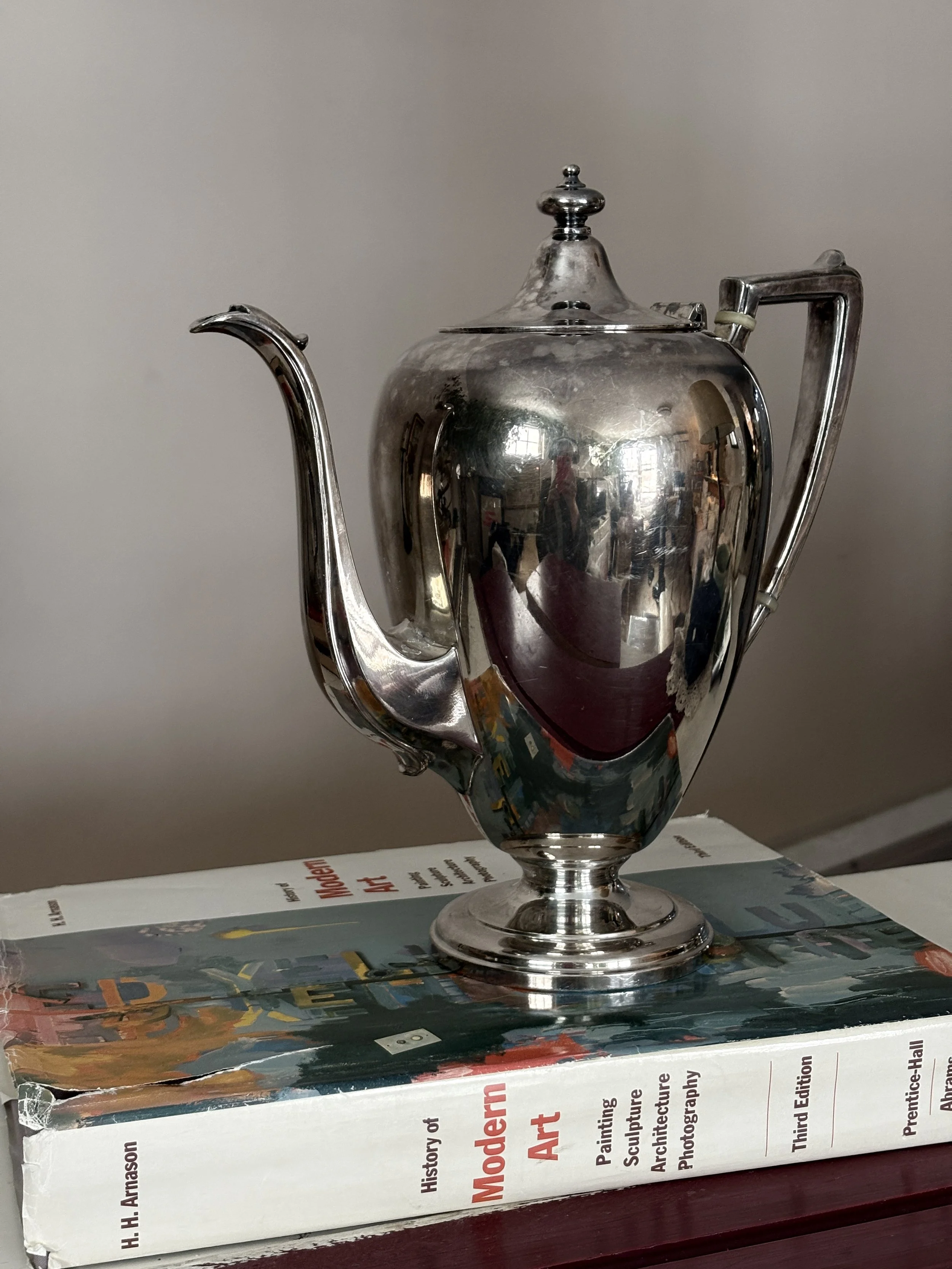 Antique SIlverplated Tea Pot