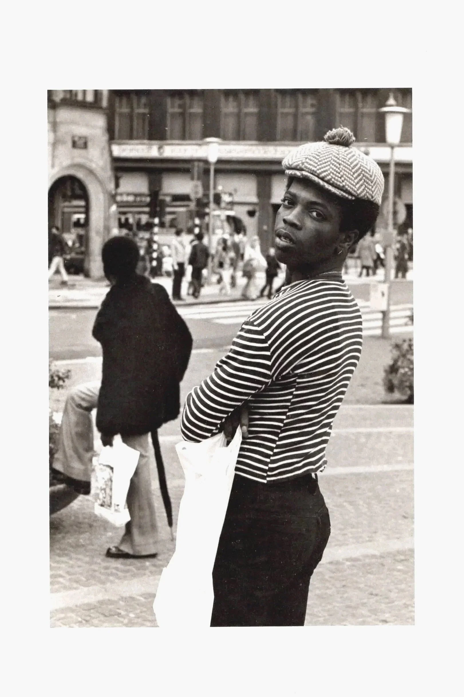 Amsterdam Street Dealer, 1974 — Limited Edition Fine Art Print (8.5 x 11”)
