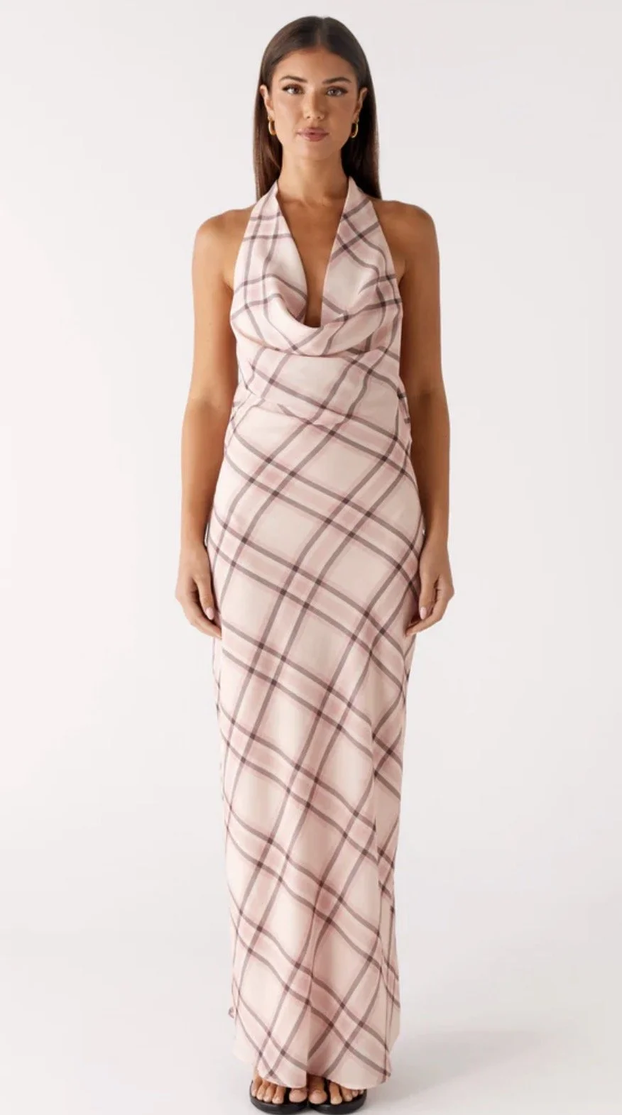Peppermayo X Jaz Hand Made | Muse Maxi - Pink Check