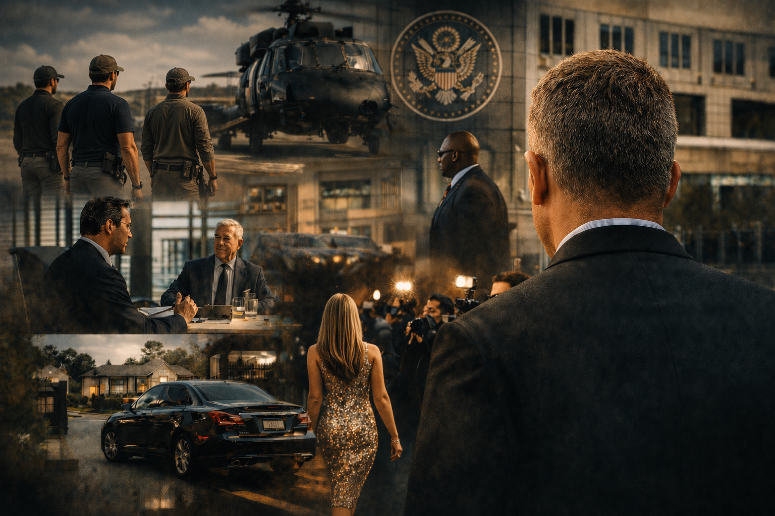 Close protection operations supporting government officials and high-profile clients.