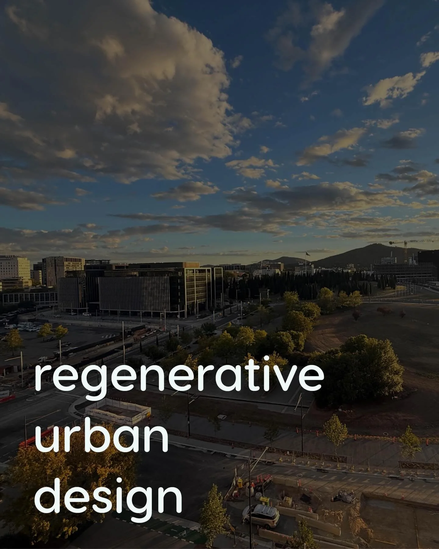 The UrbanFold team was recently in Canberra to kick off a development master plan process at a precinct scale - one founded in regenerative design. 
A different way of making &lsquo;city&rsquo; - one that starts with Country, not buildings. 
It&rsquo