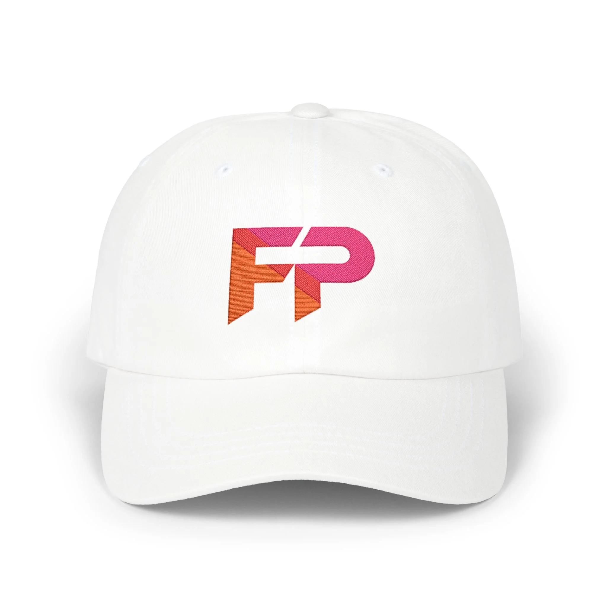 Femme Pire Classic Embroidered Initial Logo Everyday Cap