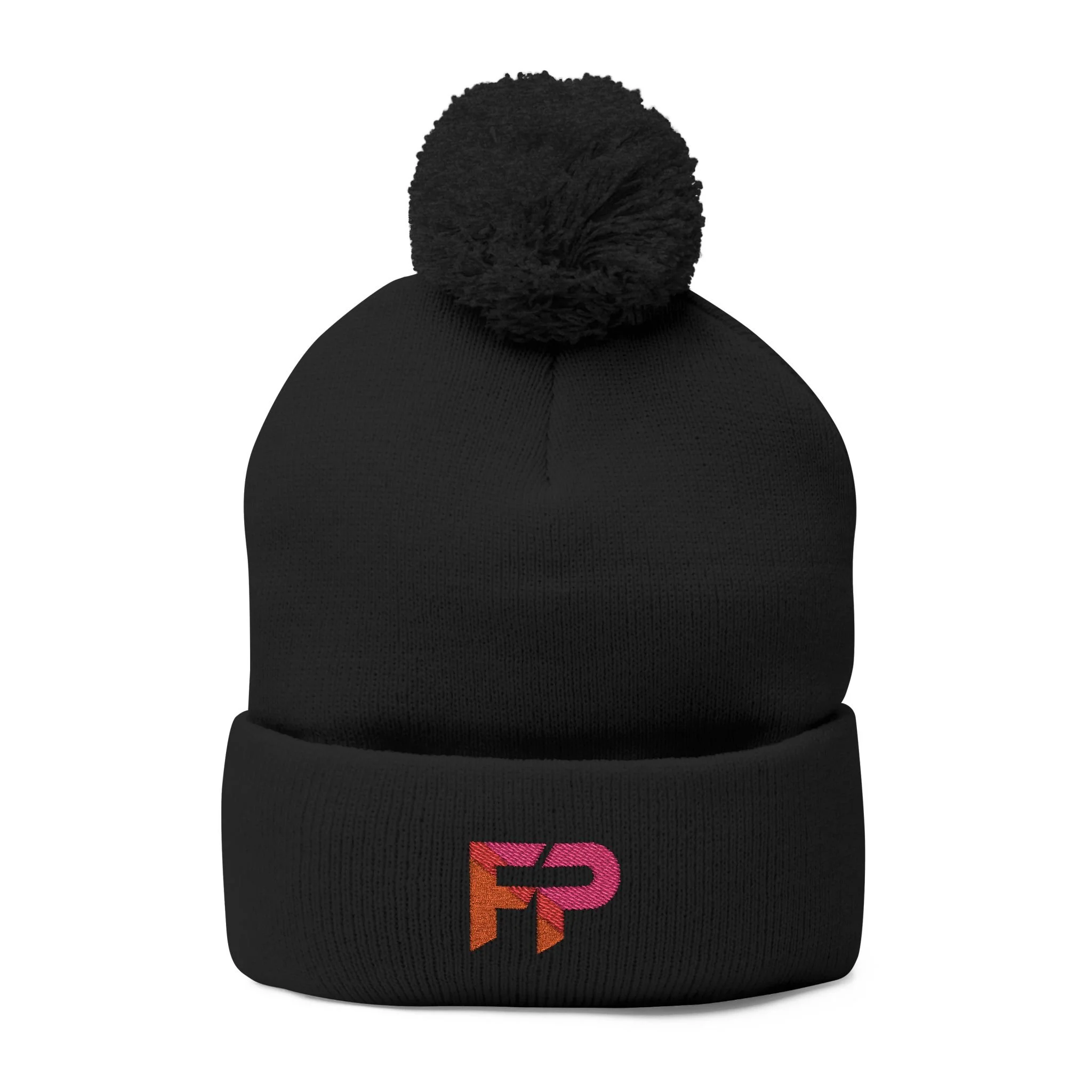 Femme Pire FP Logo embroidered Pom-Pom Beanie