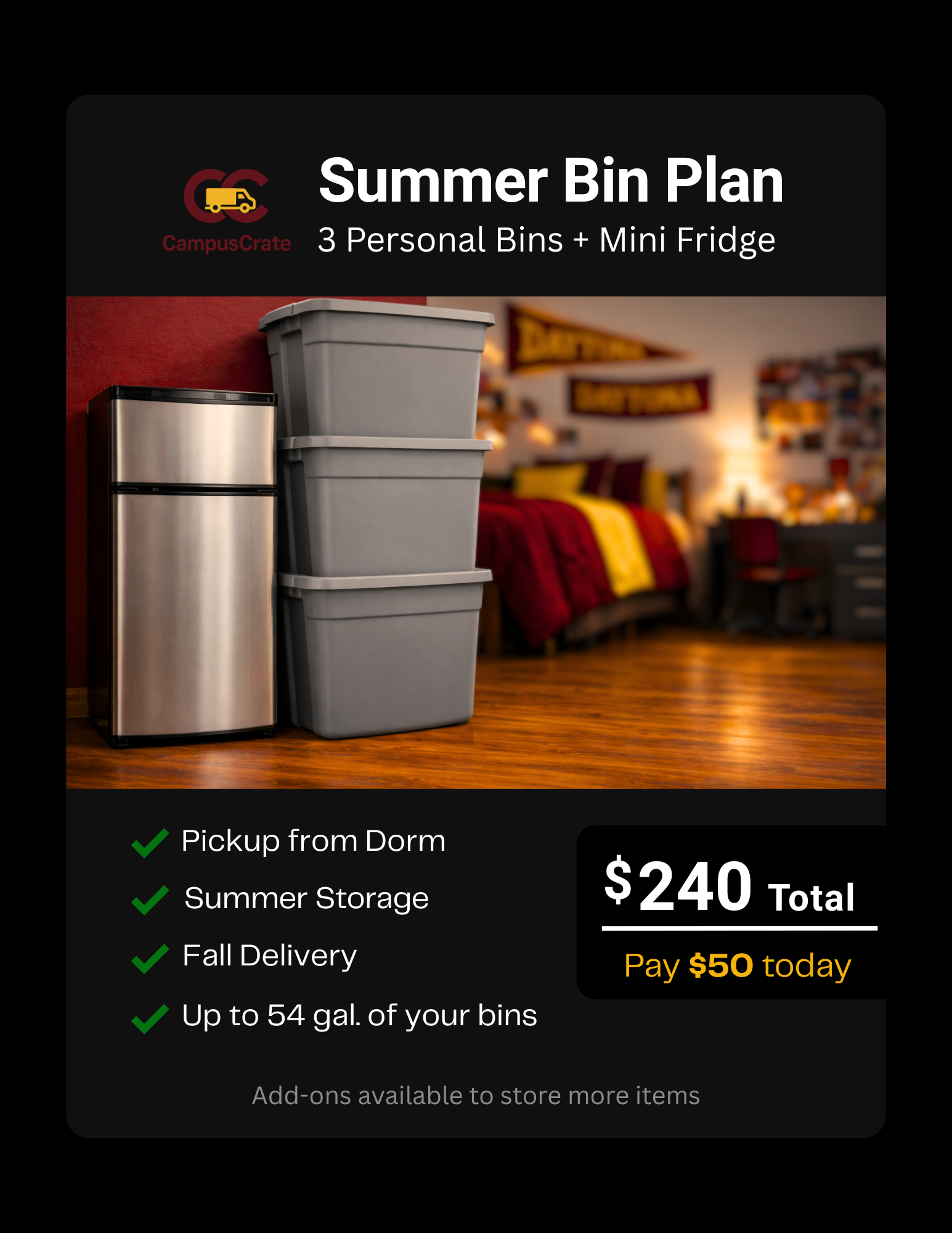 Summer Bin Plan — Reserve Your Spot