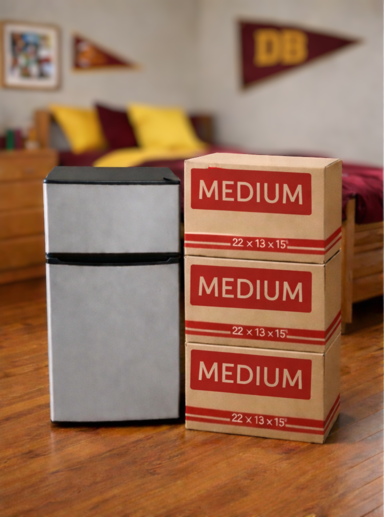 Summer Box Plan — 3 Boxes + Mini Fridge