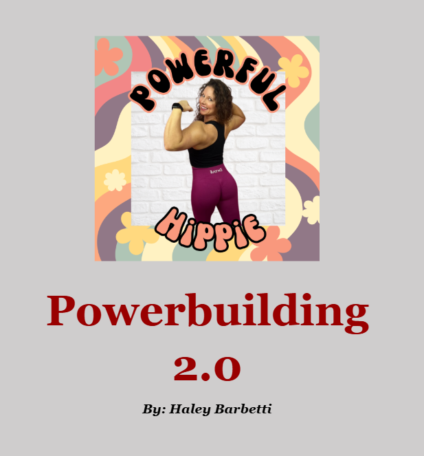 Powerbuilding 2.0 Workout Plan