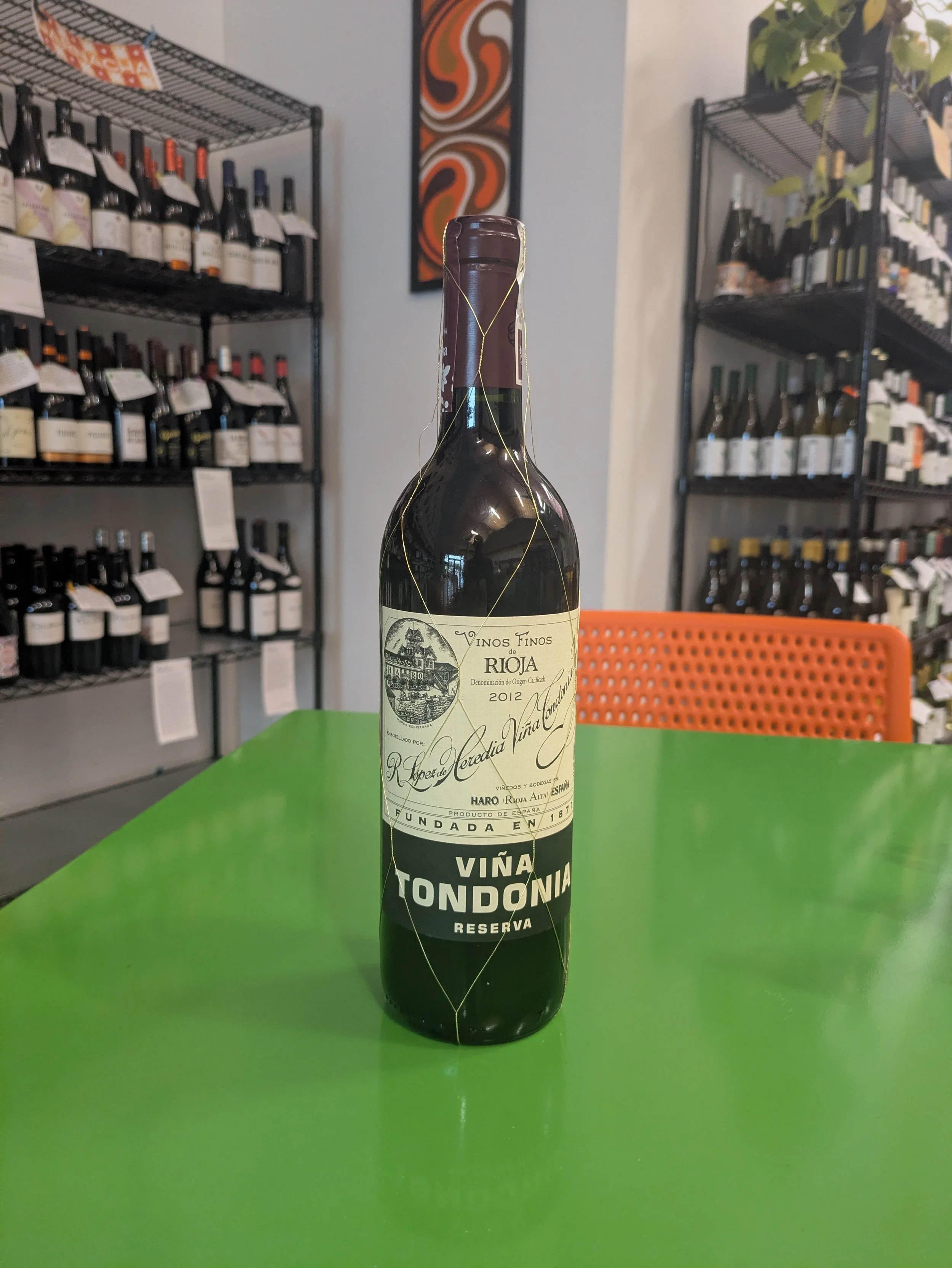 2012 Lopez de Heredia Vina Tondonia Reserva