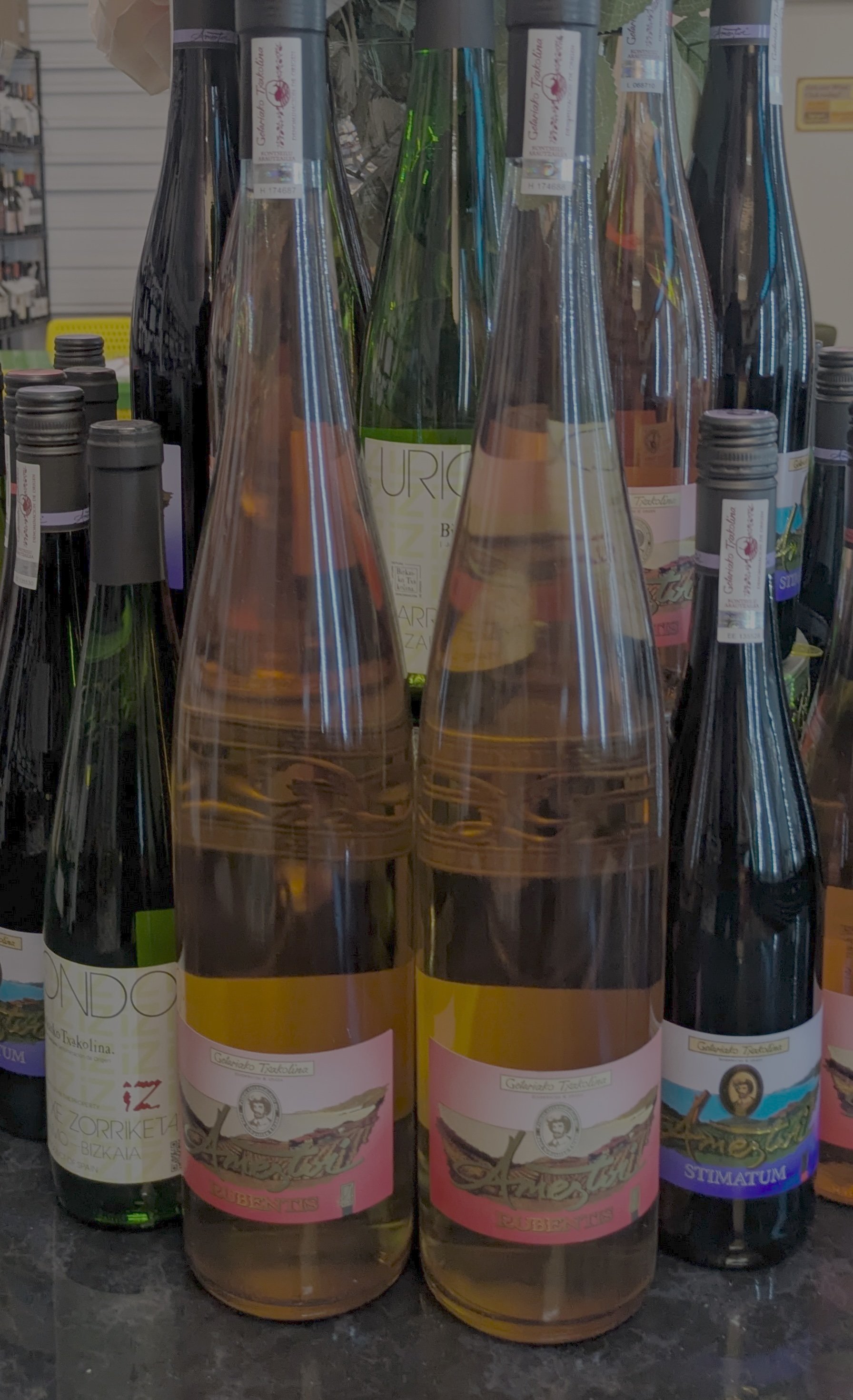 Bottles of Wine