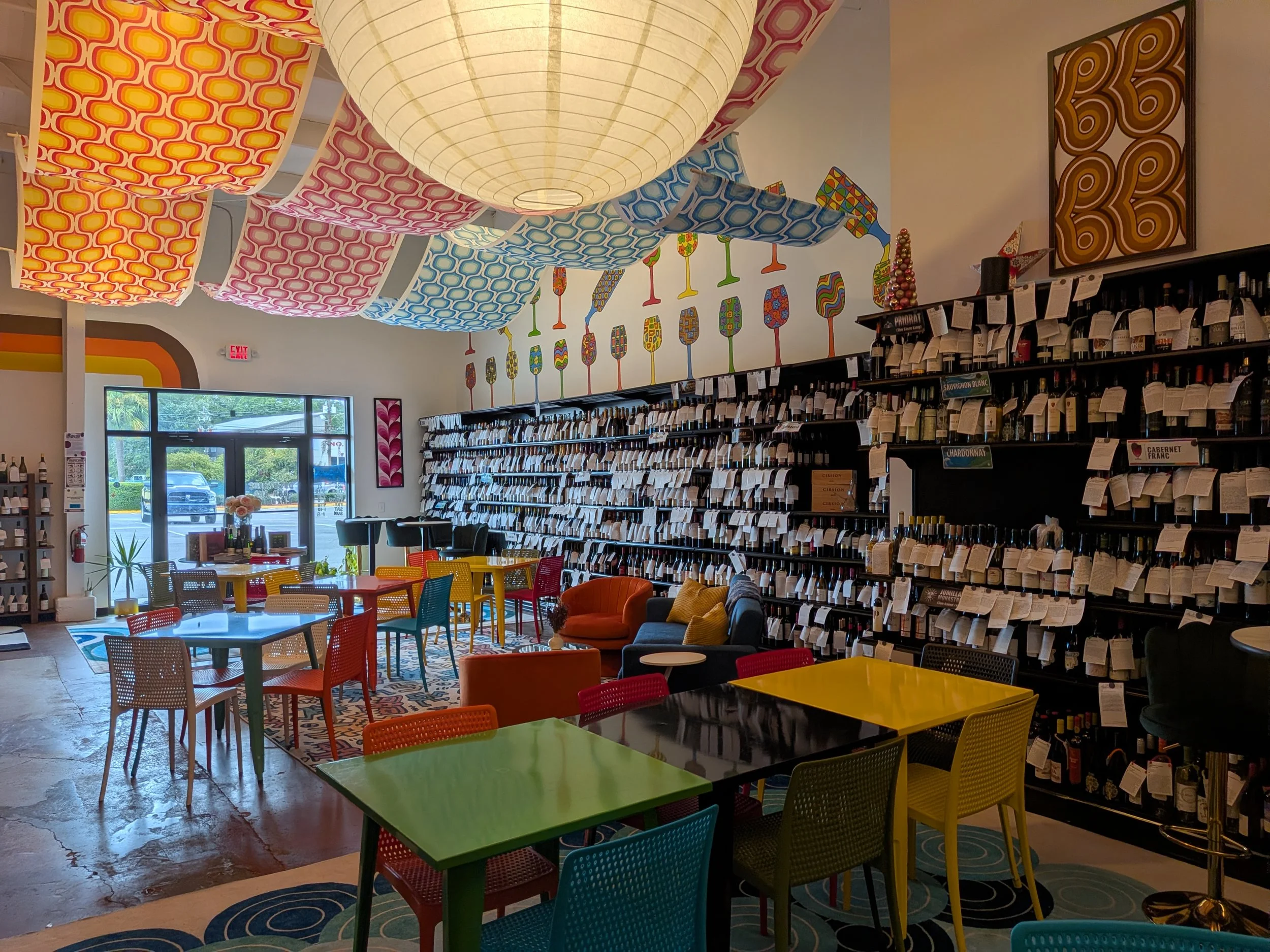 Extensive selection of Iberian and South American wines with no corkage fee!