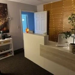 Front desk of Turning Point Psychiatry, Colorado Springs, find help dor your depression, anxiety, adhd, pediatric mental health and behavioral issues. Women's Psychiatry issues.