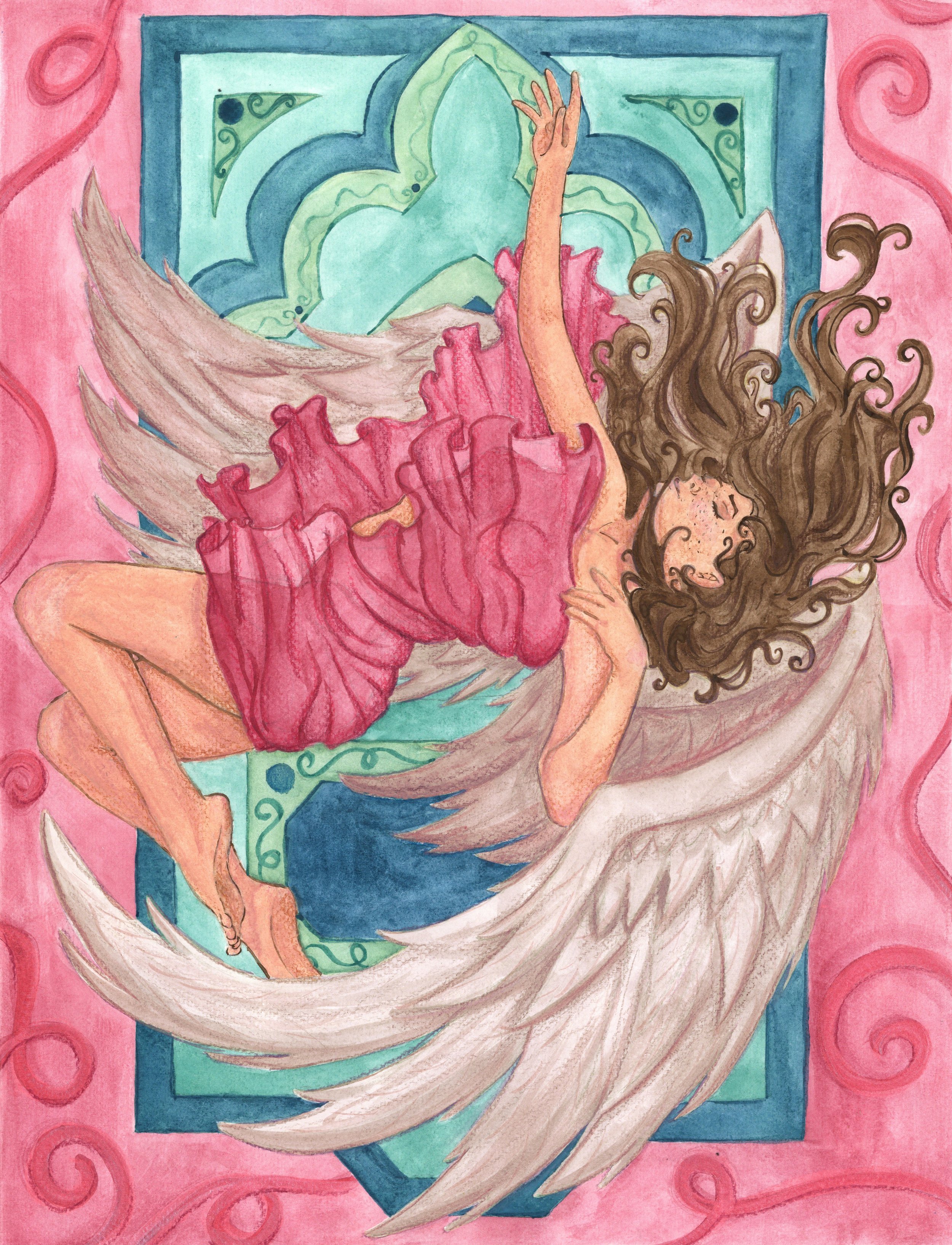 Watercolor Angel