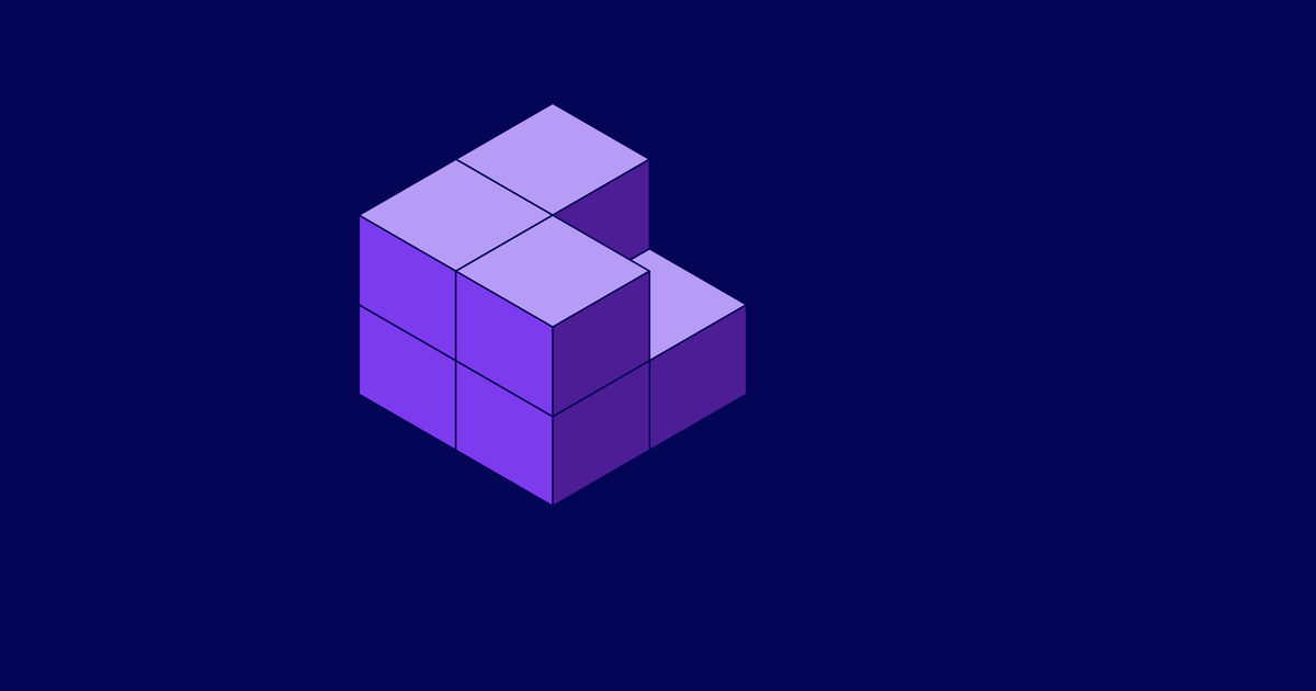 Fig. 01 — The block holds. The missing cube was never assigned to anyone.