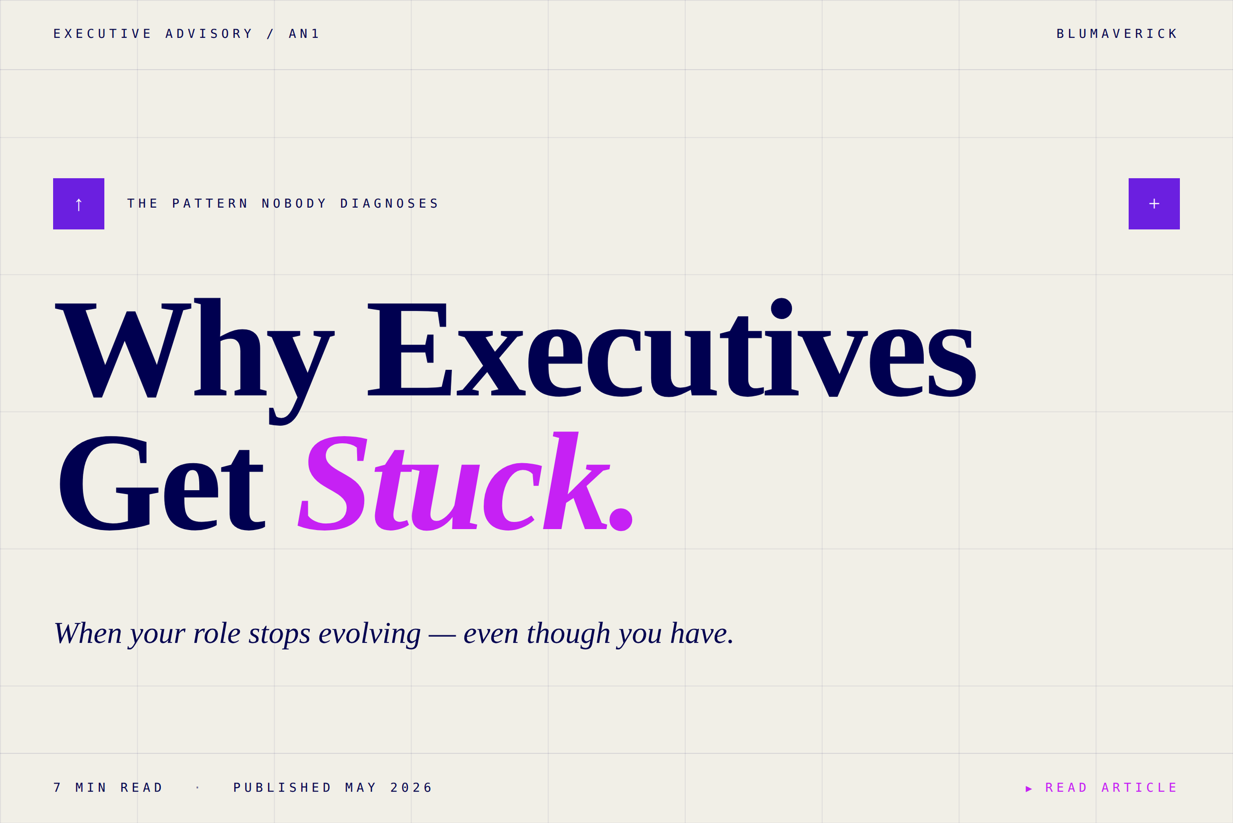 Why Executives Get Stuck Between VP and C-Suite