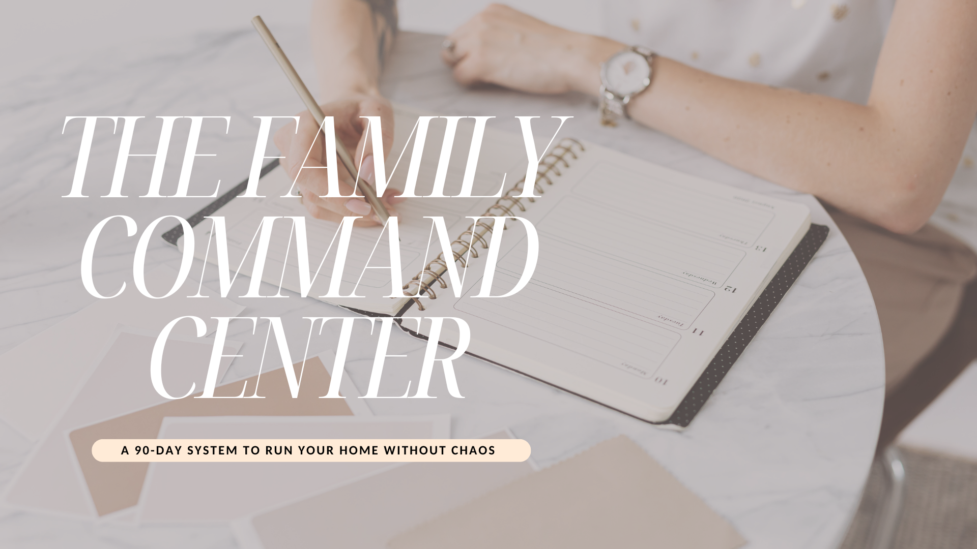 The Family Command Center: How to Organize Your Home and Simplify Family Life