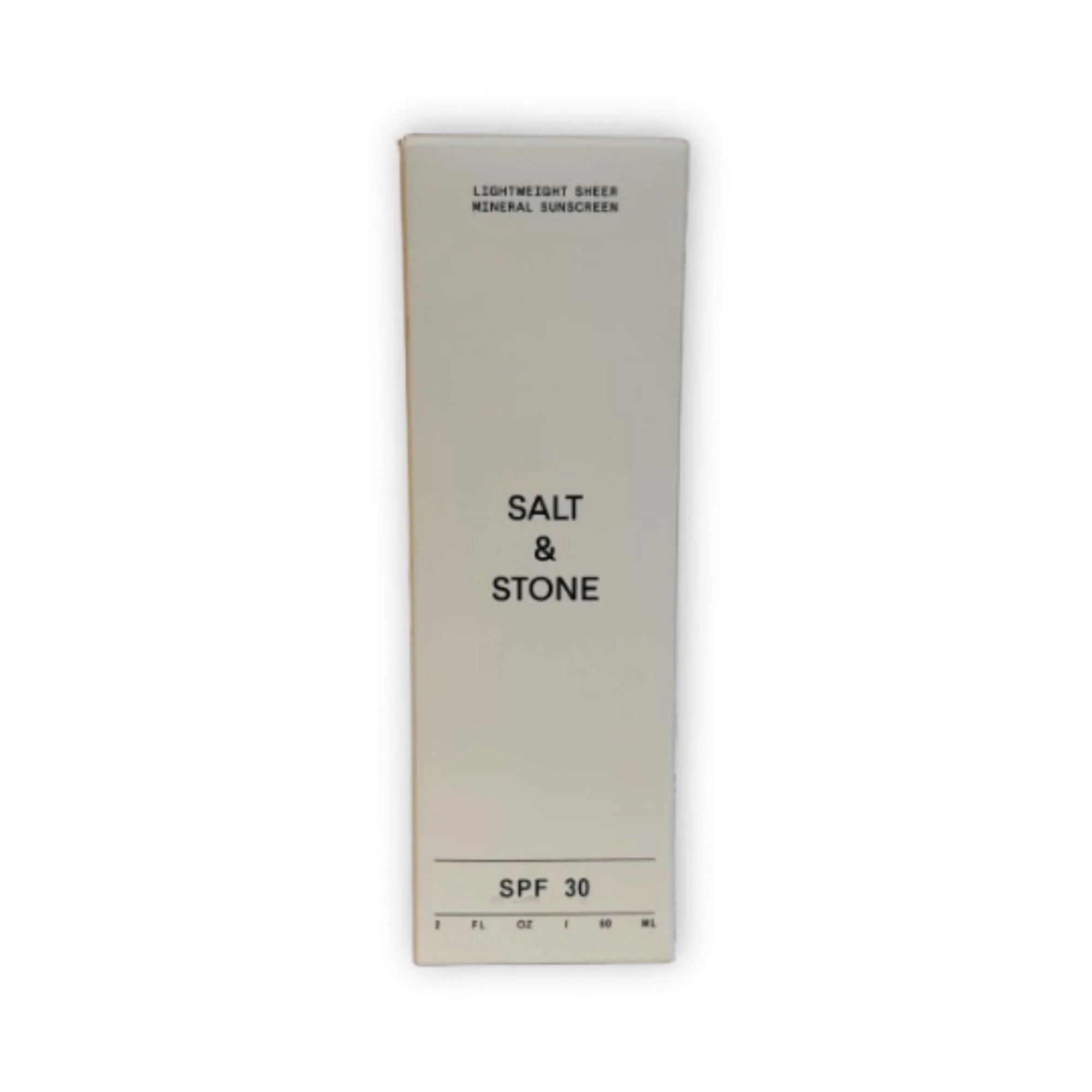 Salt & Stone — SPF 30 Lightweight Sheer Mineral Sunscreen (2 fl oz / 60 mL)