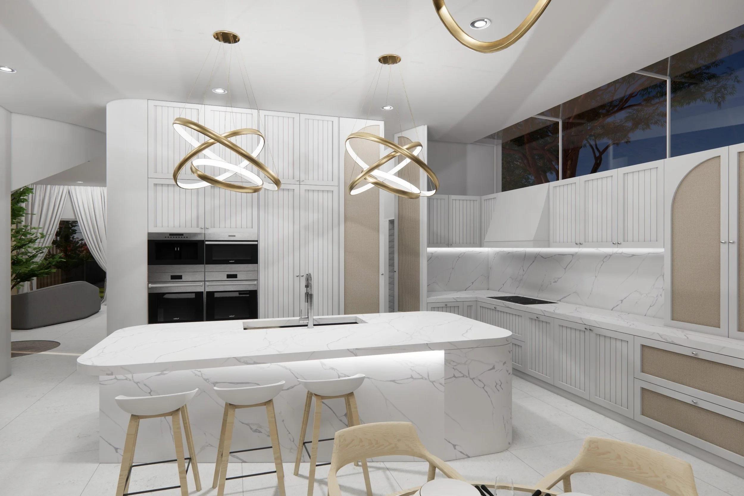 Modern Beachy Interior Design