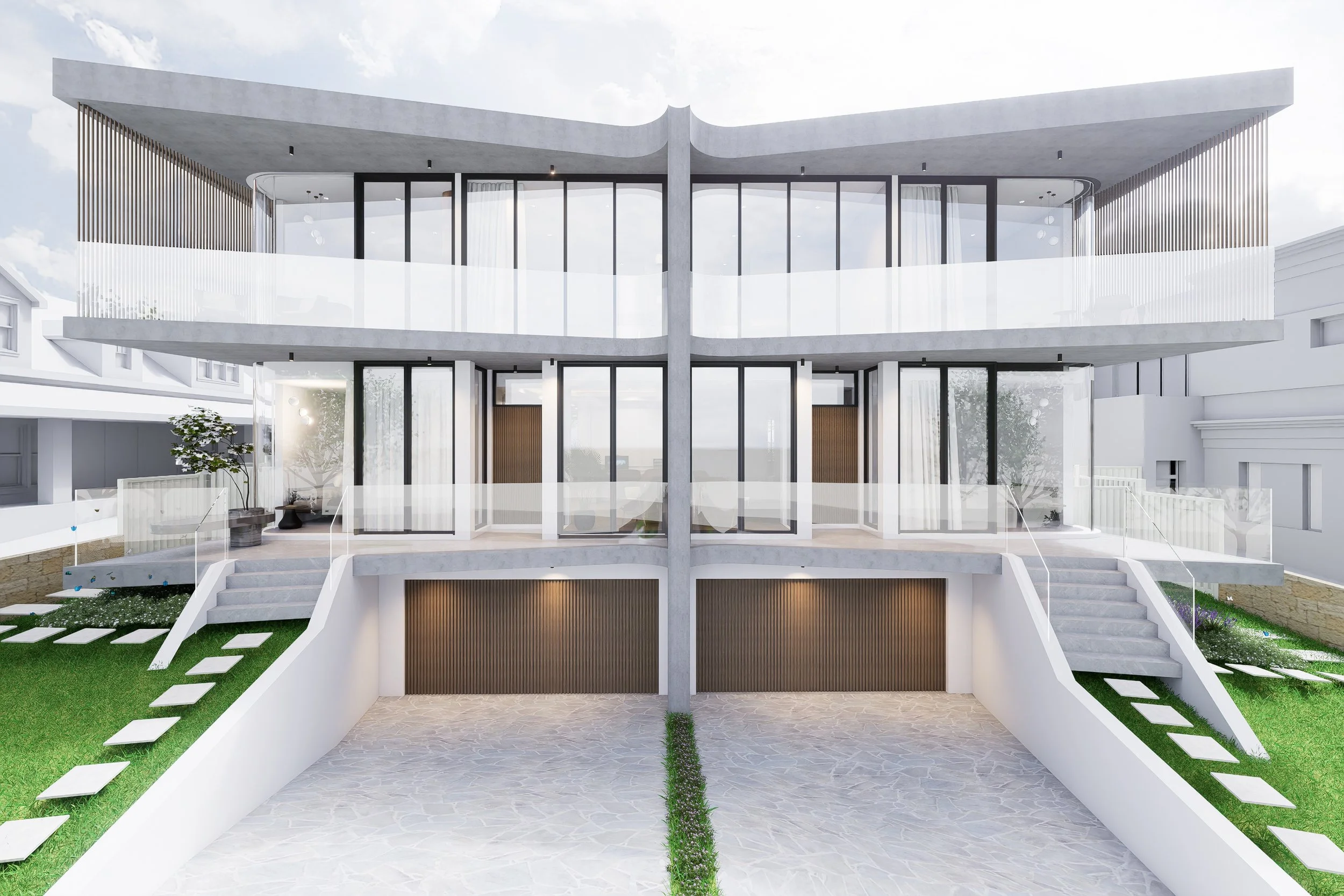 Modern eye catching facade
