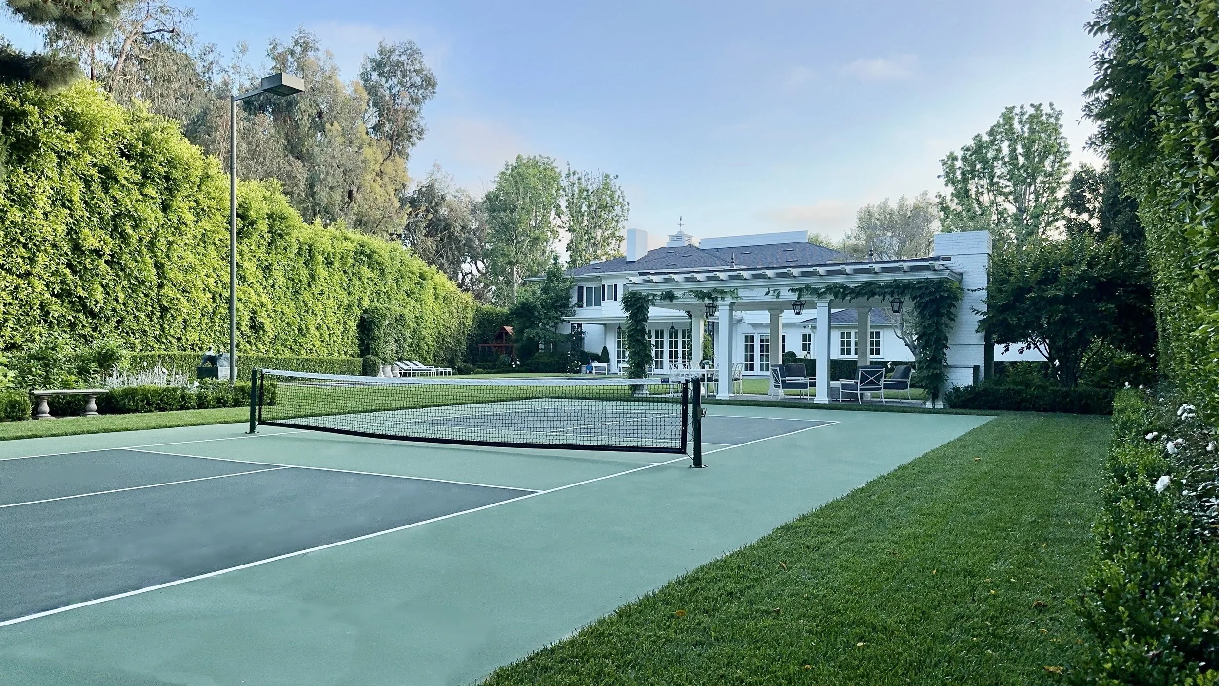 best tennis court installation
