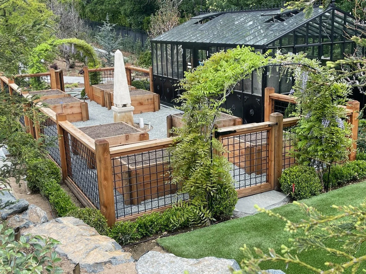 vegetable garden installation Los Angeles