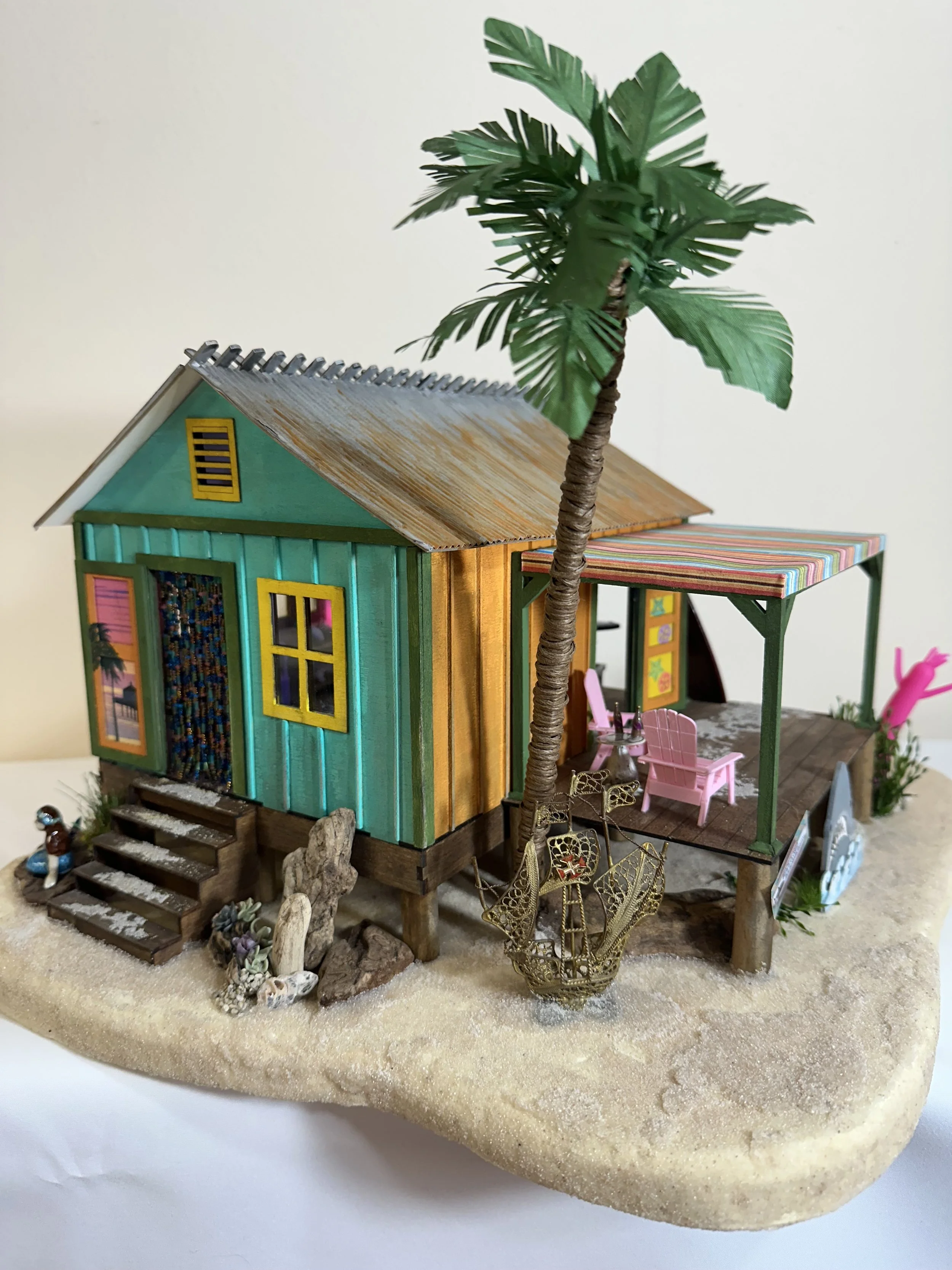 Surf Shack | Peggy Zorn | Half Scale