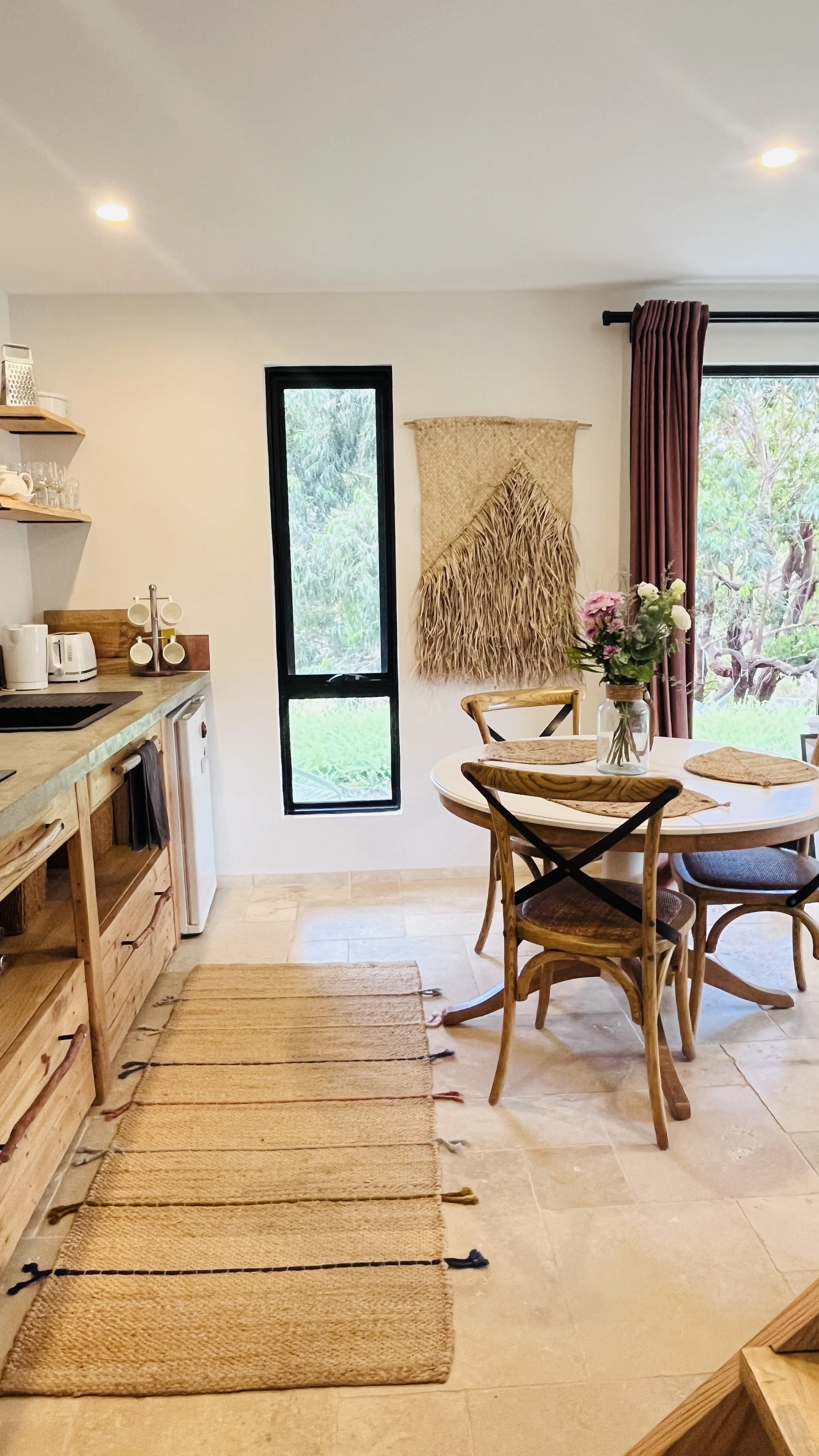 kitchenette in a studio