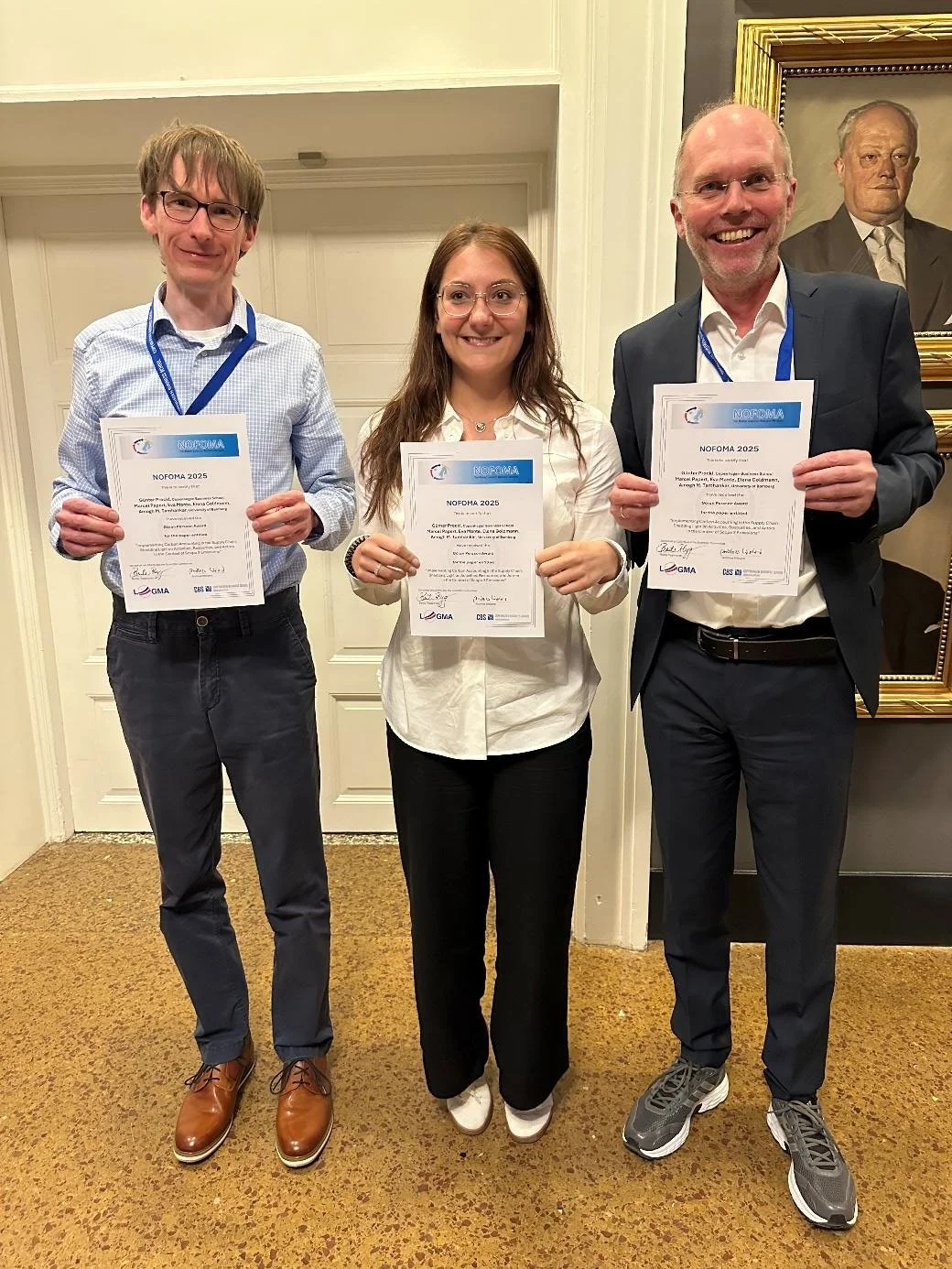 Vinnere av LOGMAs forskningspris 2025