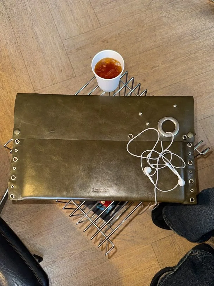 EYELET LAPTOP SLEEVE_Green.jpeg
