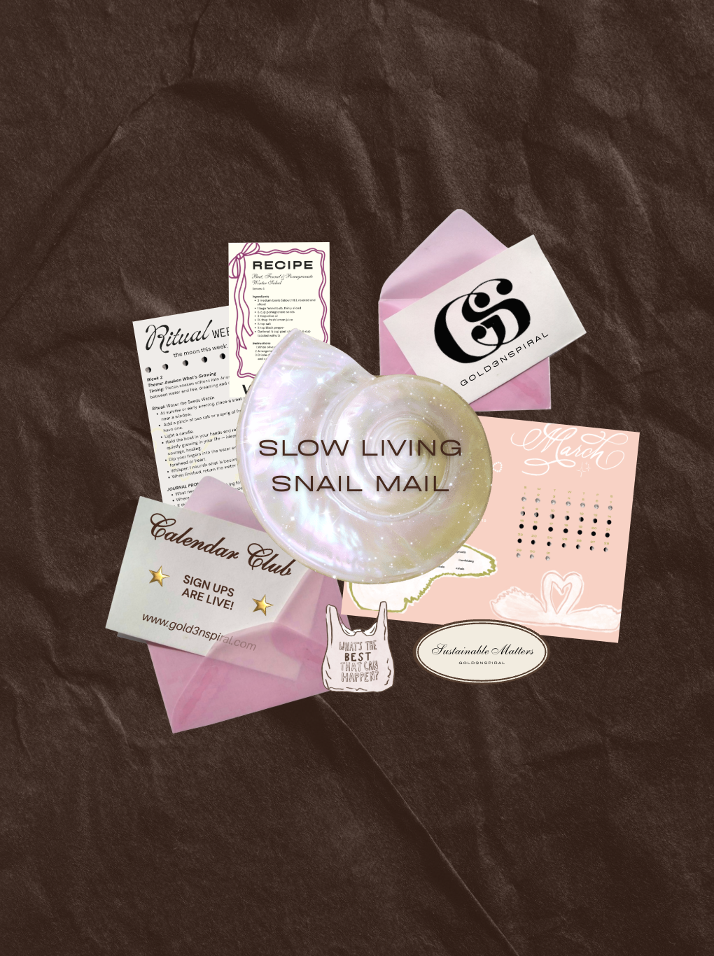 Slow Living Snail Mail Club
