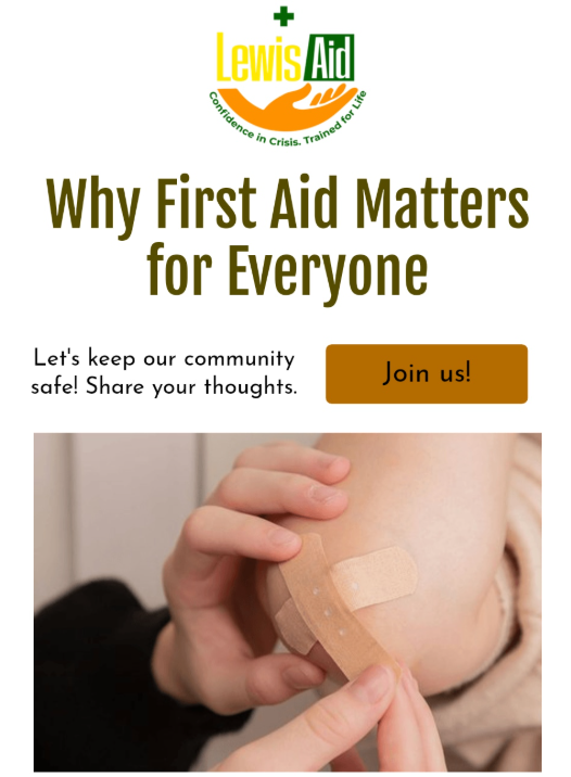 Would You Know What to Do? Why First Aid Matters in Everyday Life