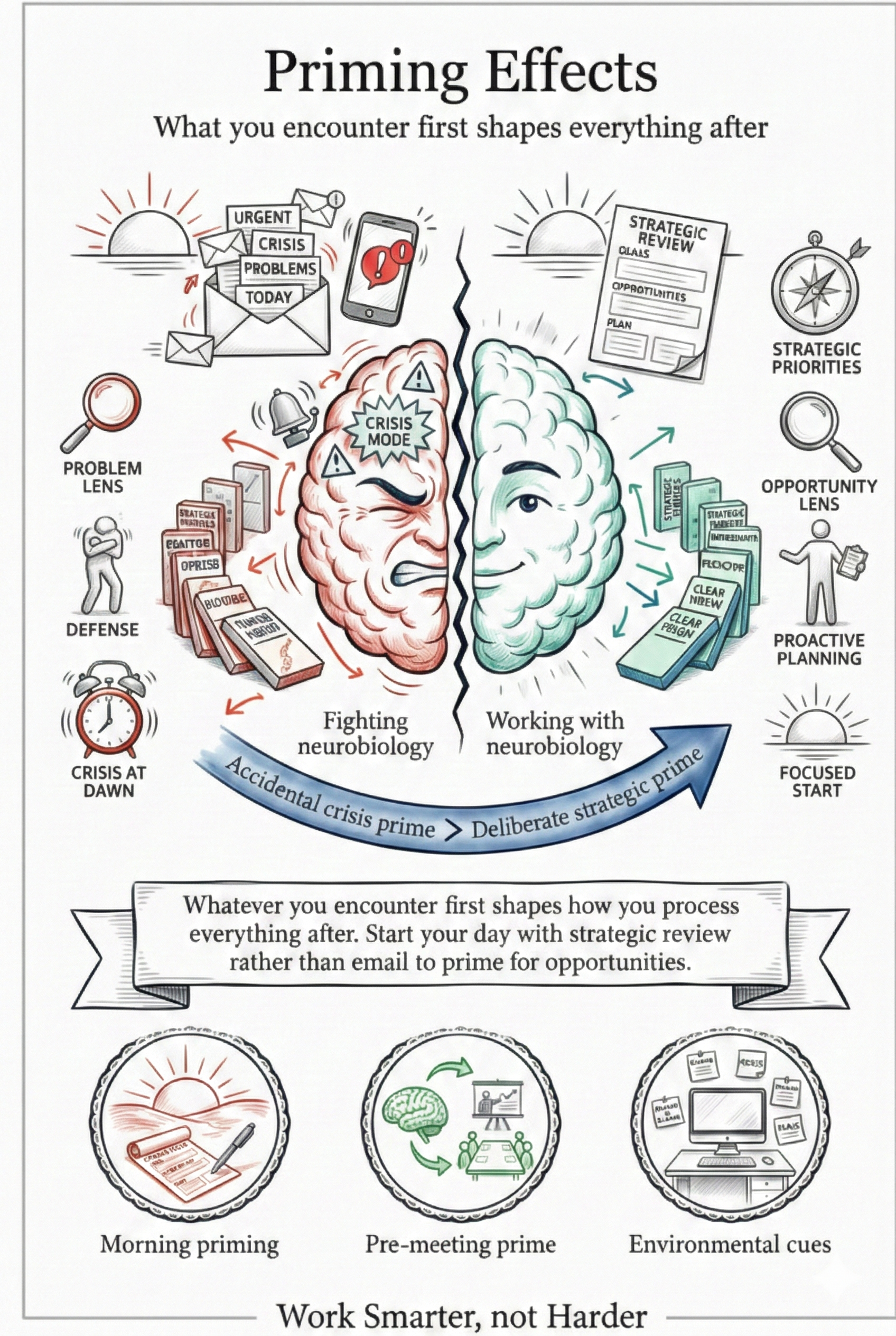 Priming Vision Example Priming Effects Protocol: Control Your Brain's Daily Focus — dlom