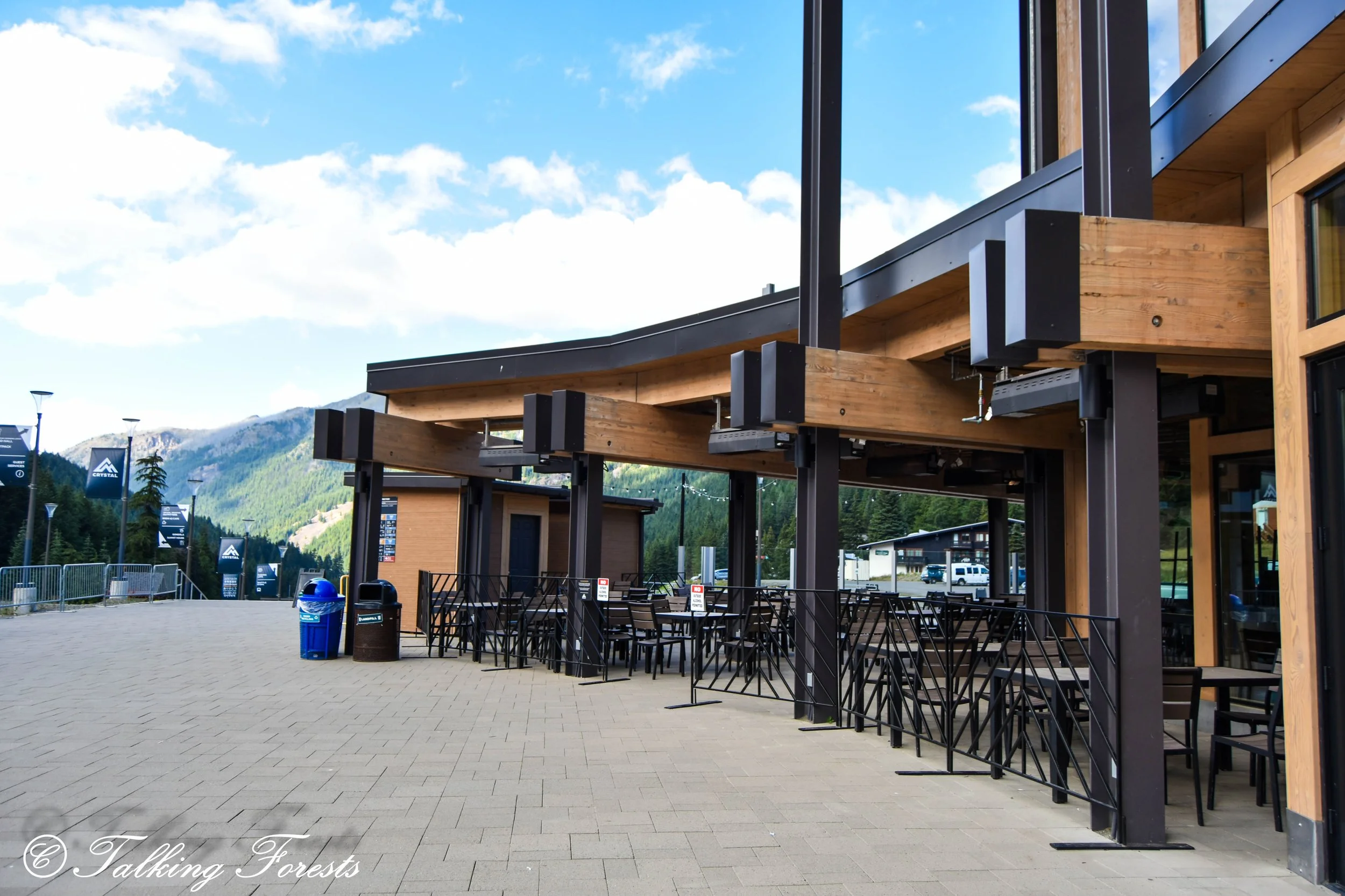Outdoor Patio Crystal Moutain Mass Timber