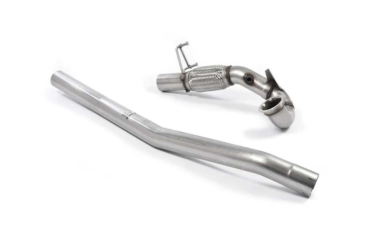 MILLTeK Sport - R Mk7 S3 8V - Large Bore Downpipe with Catalyst Delete Systems