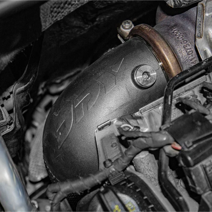 JDY 130mm Catted Downpipe for MQB 2.0TSI