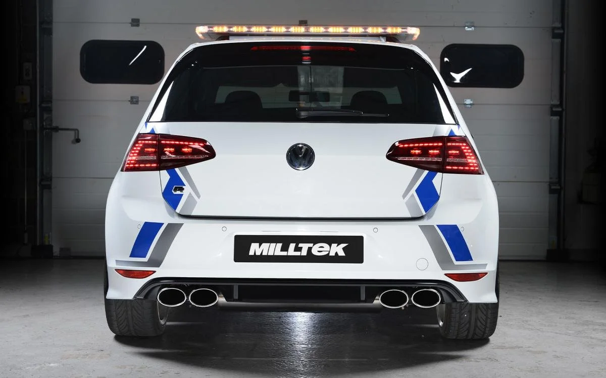 MILLTeK Sport - R Mk7 - (76.2mm systems) - Resonated (Quieter) Cat-Back RACE Exhaust Systems