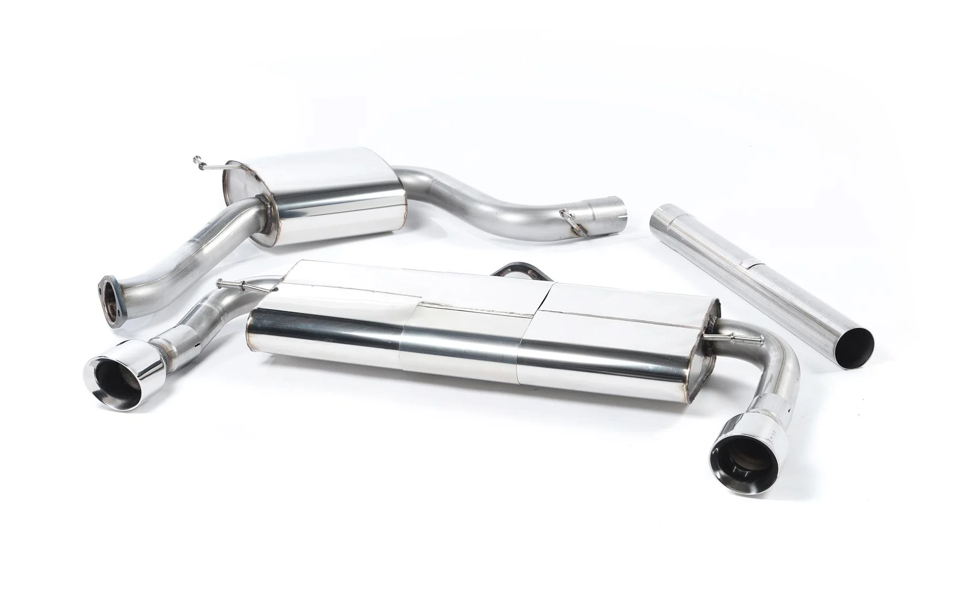 MILLTeK Sport - GTI Mk7 - Resonated (Quieter) Cat-Back Exhaust Systems