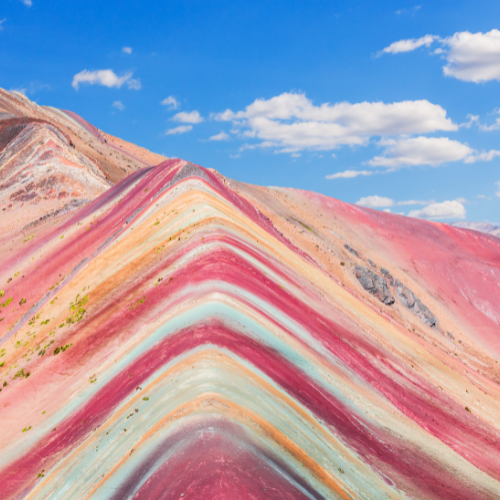 Peru's colorfor rainbow mountain
