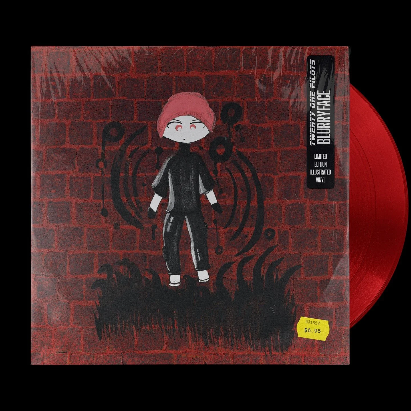 This project involved designing a vinyl cover for an artist of our choice, and I selected Twenty One Pilots&mdash;shout out to the Clique!
#uniwork #rmit