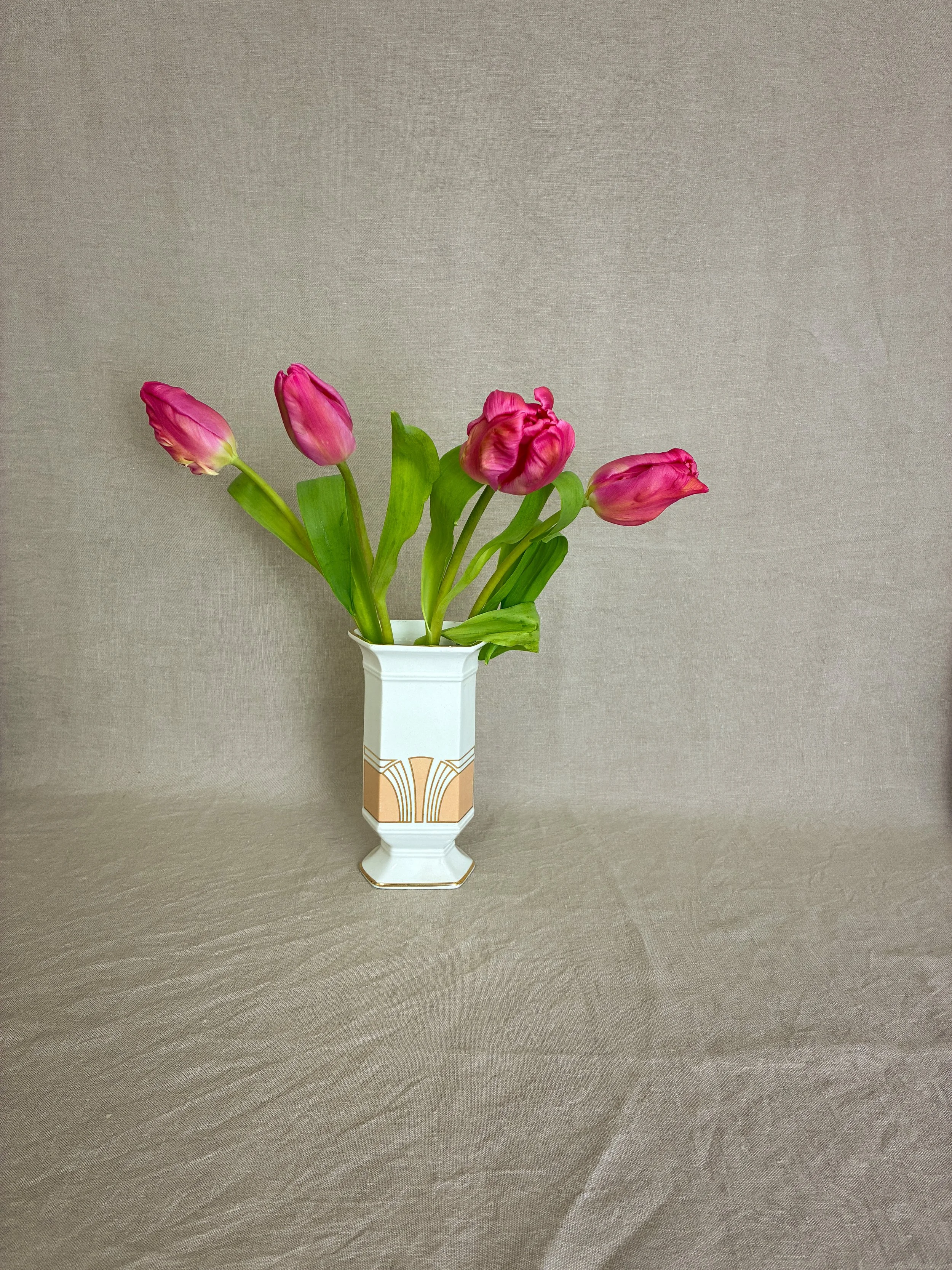 Zia-Zia 80s Art Deco Mini Vase
